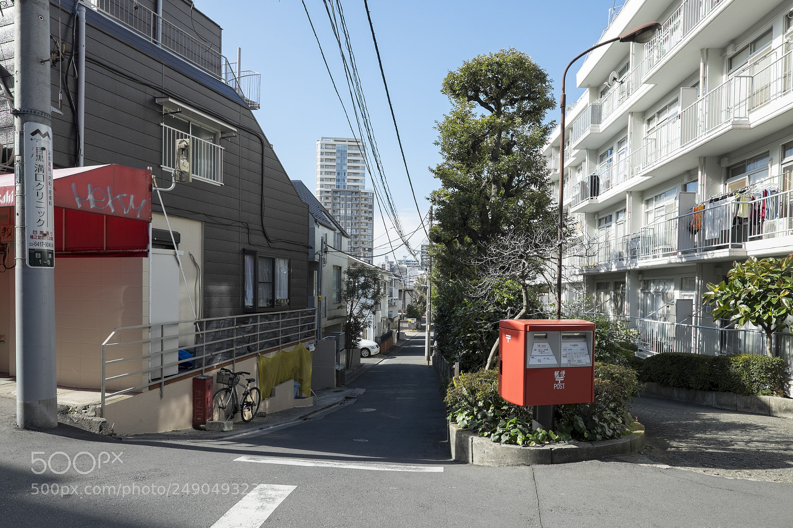 Fujifilm X-T1 sample photo. Tokyo.目黒区目黒　西目黒苑前 photography
