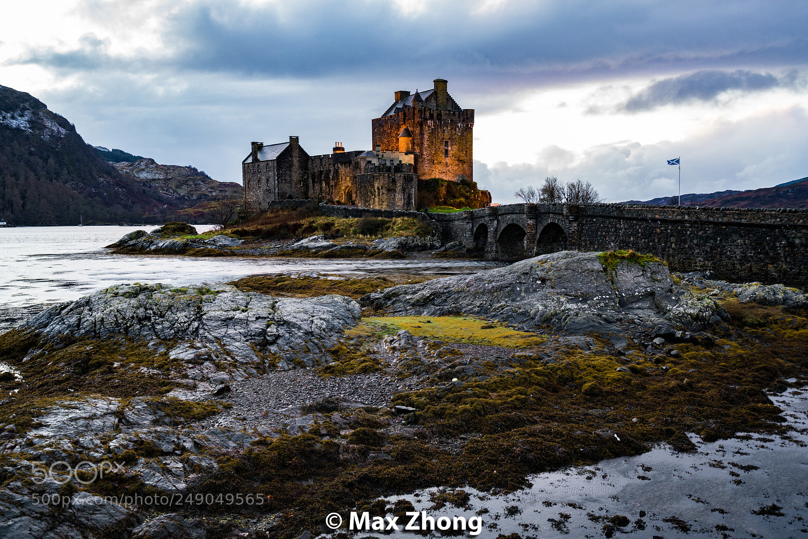 Sony a7R II sample photo. Eilean donan castle photography