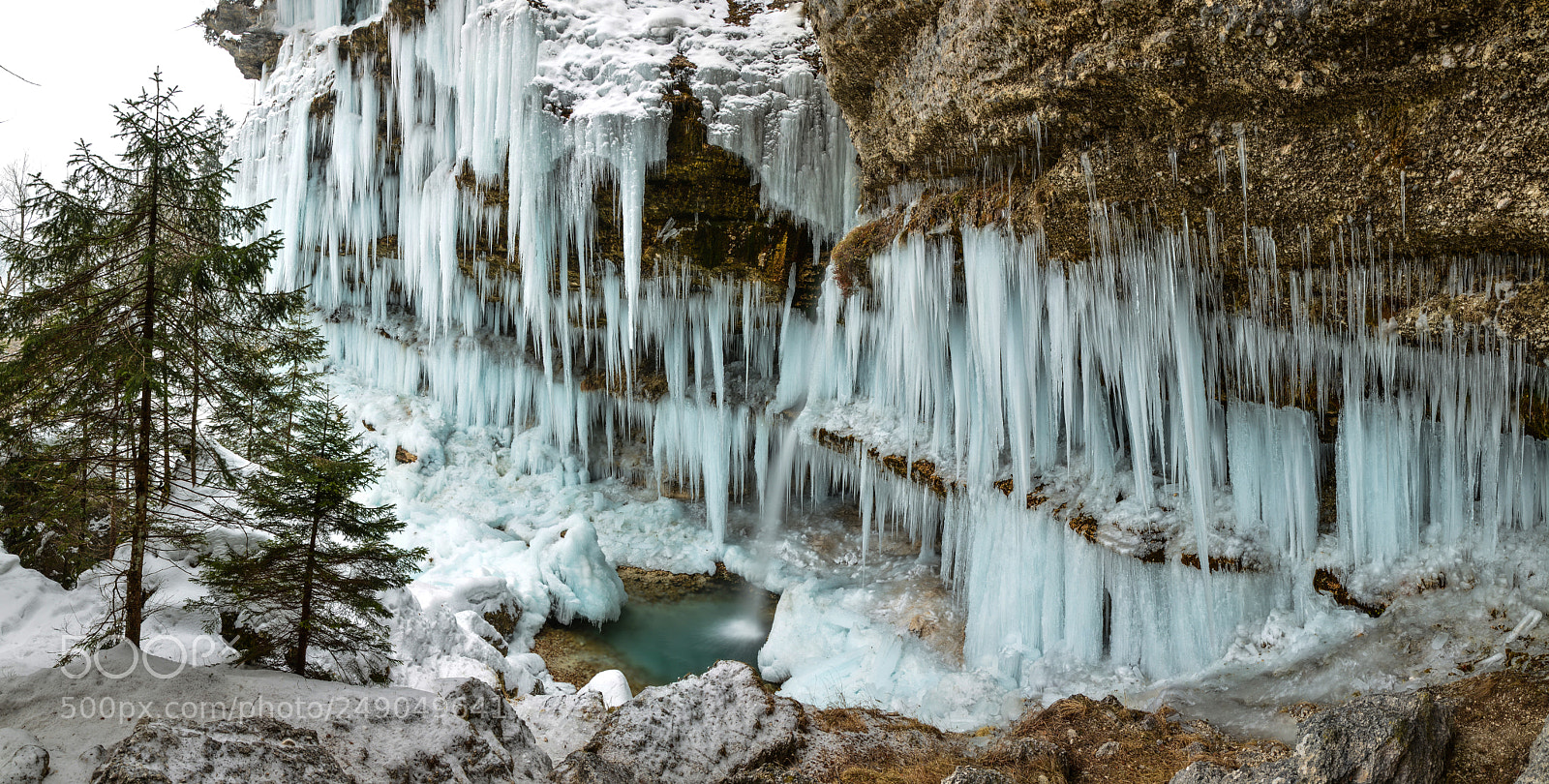 Nikon D7100 sample photo. Iced fairy tale photography