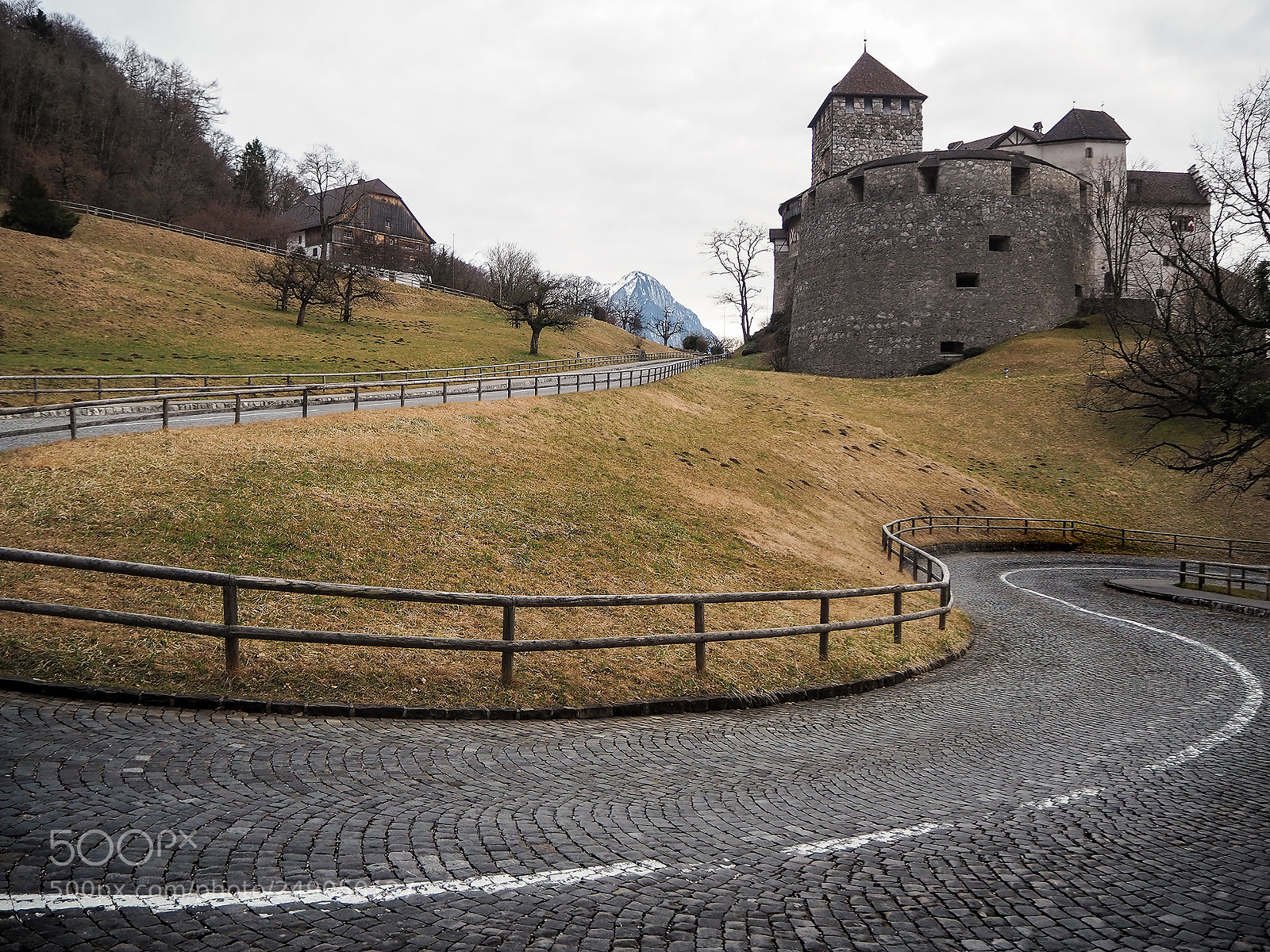 Olympus OM-D E-M10 III sample photo. Vaduz castle photography