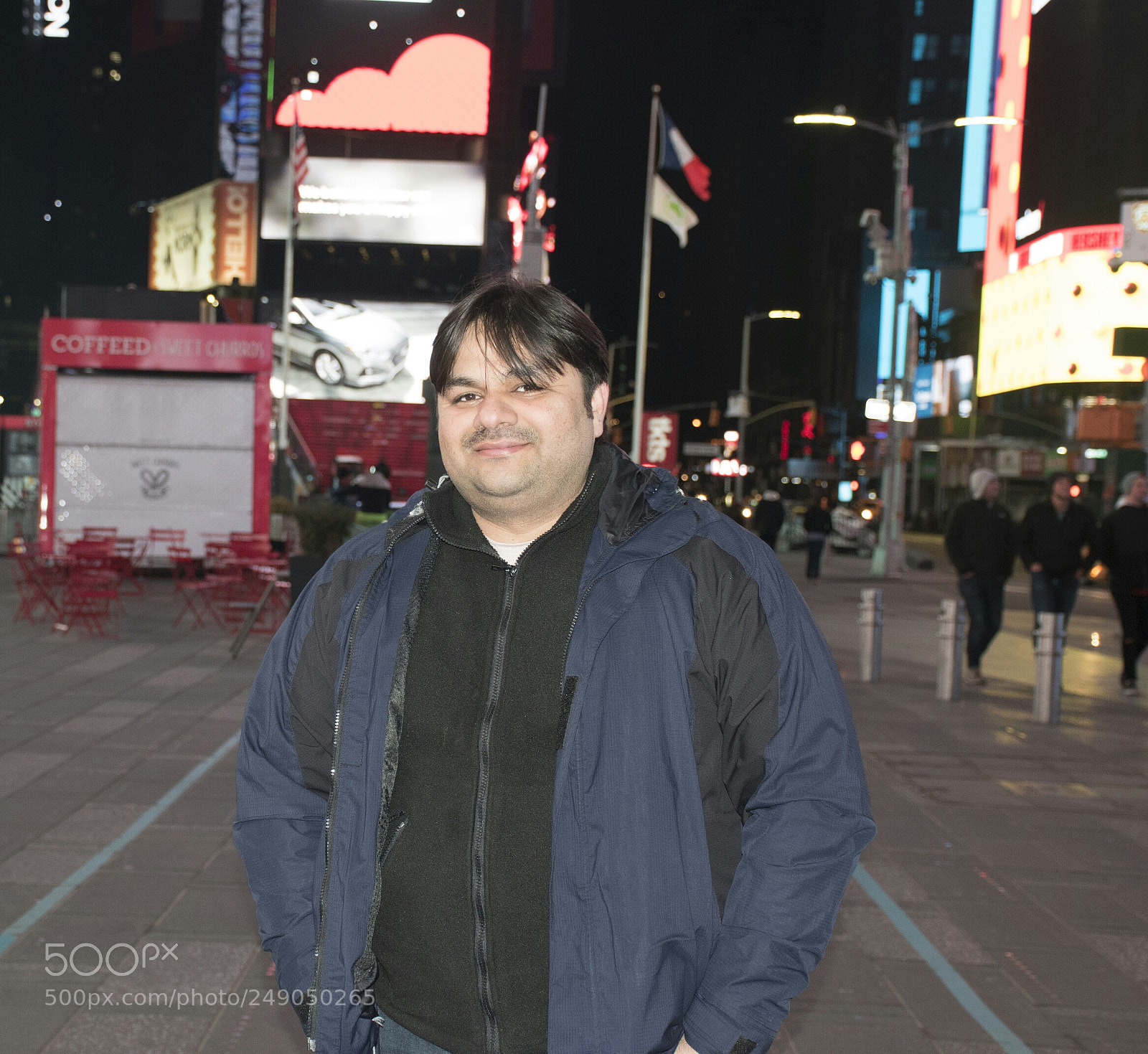 Nikon D5500 sample photo. Time square new york photography