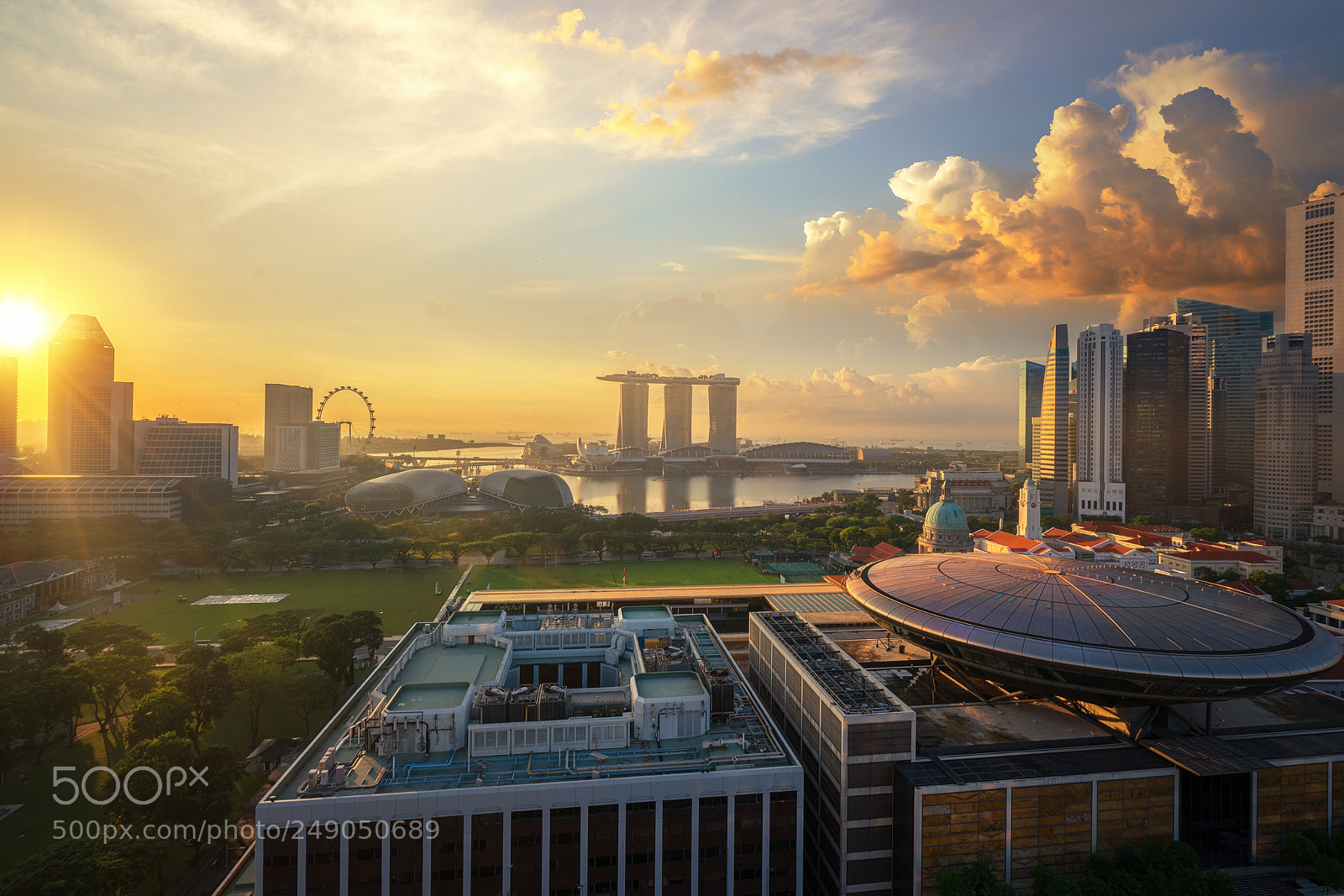 Sony a7R II sample photo. Cityscape of singapore city photography