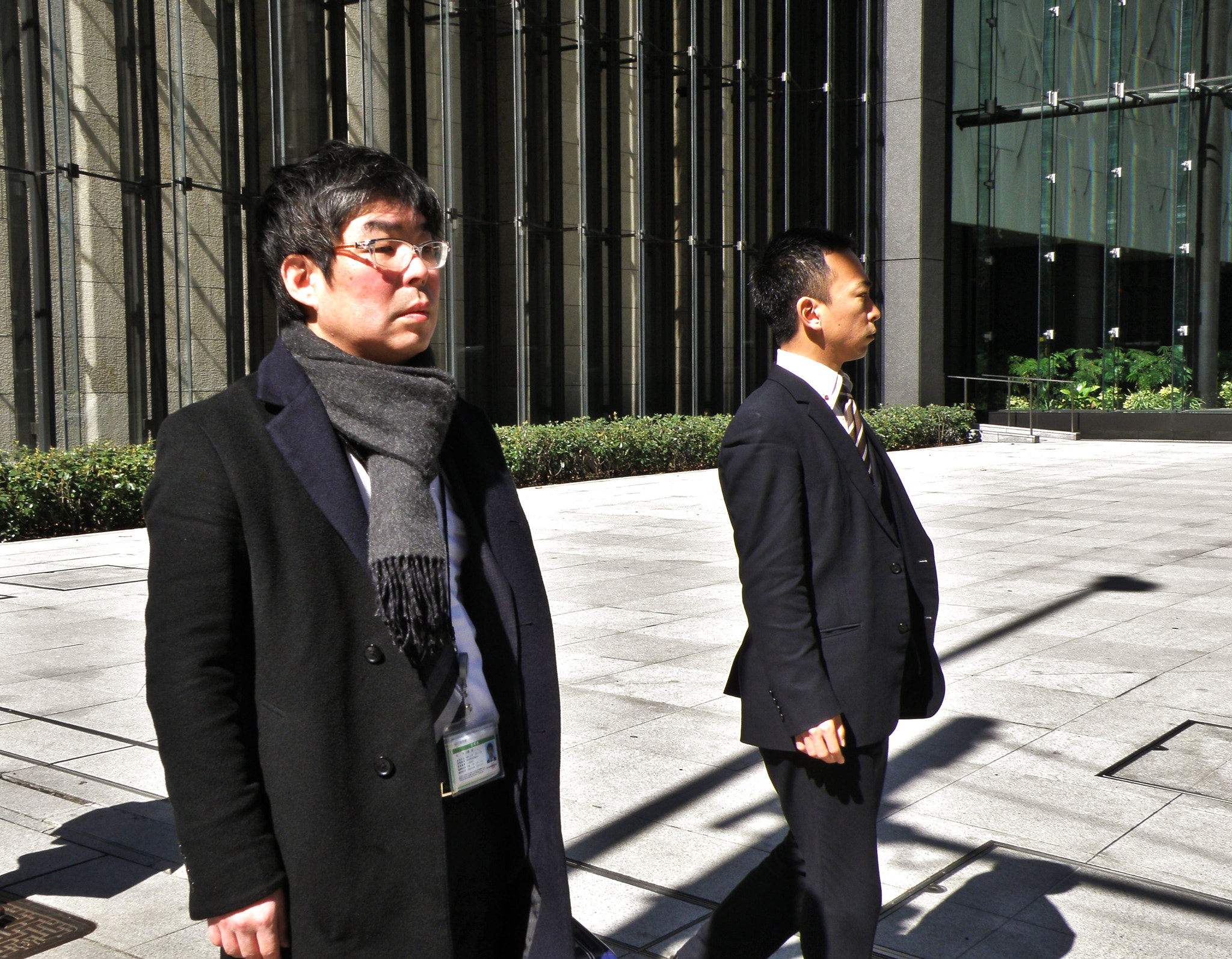 Olympus SP570UZ sample photo. Two businessmen photography