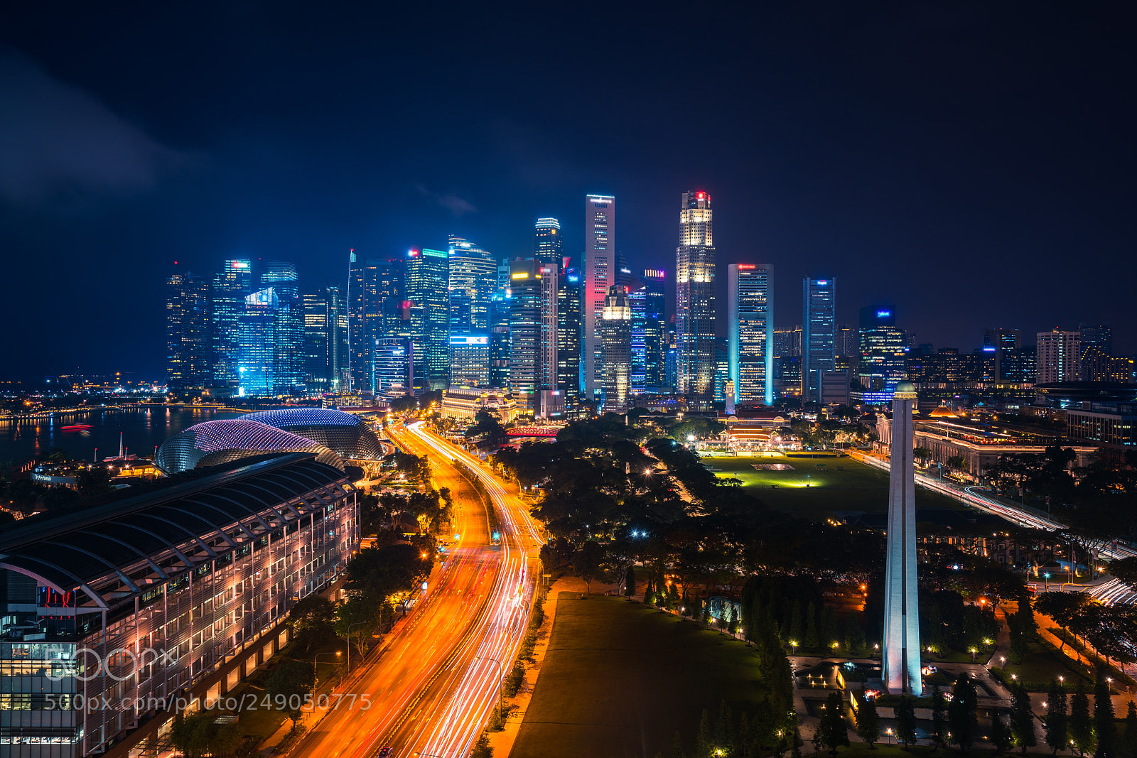 Sony a7R II sample photo. Sityscape of singapore city photography