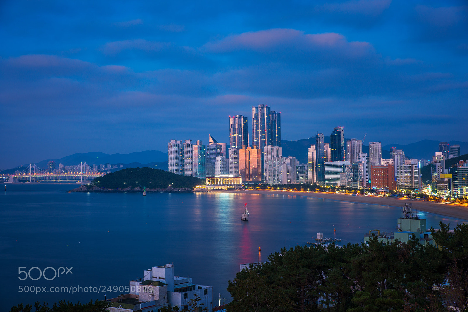 Nikon D800 sample photo. Busan haeundae beach photography