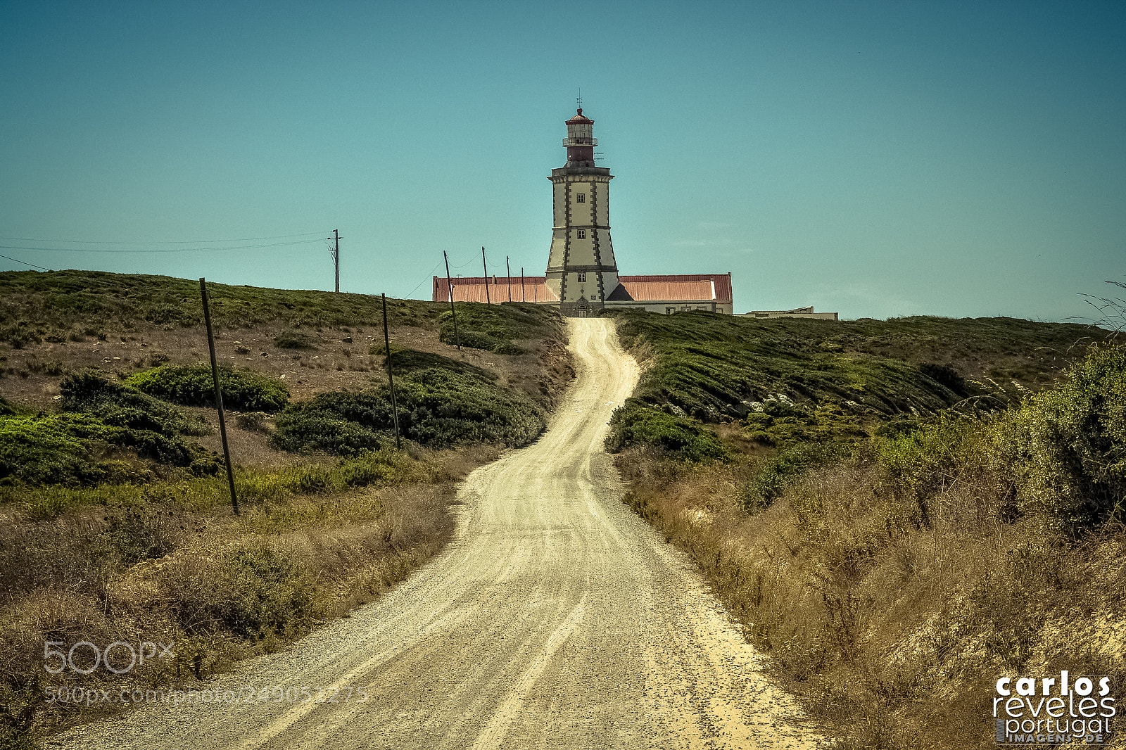 Nikon D5000 sample photo. Farol do cabo espichel photography