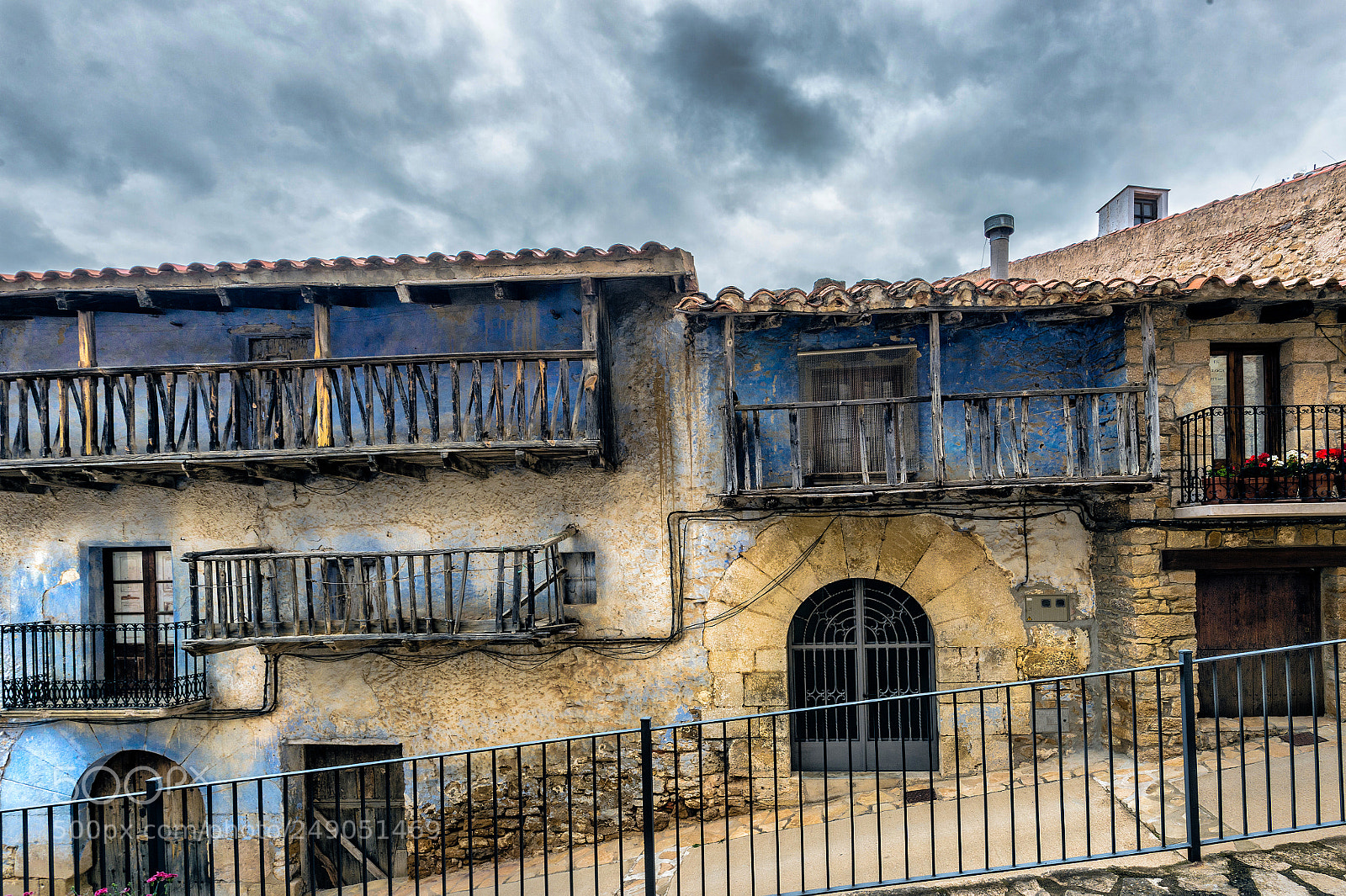 Nikon Df sample photo. Rural houses with history photography