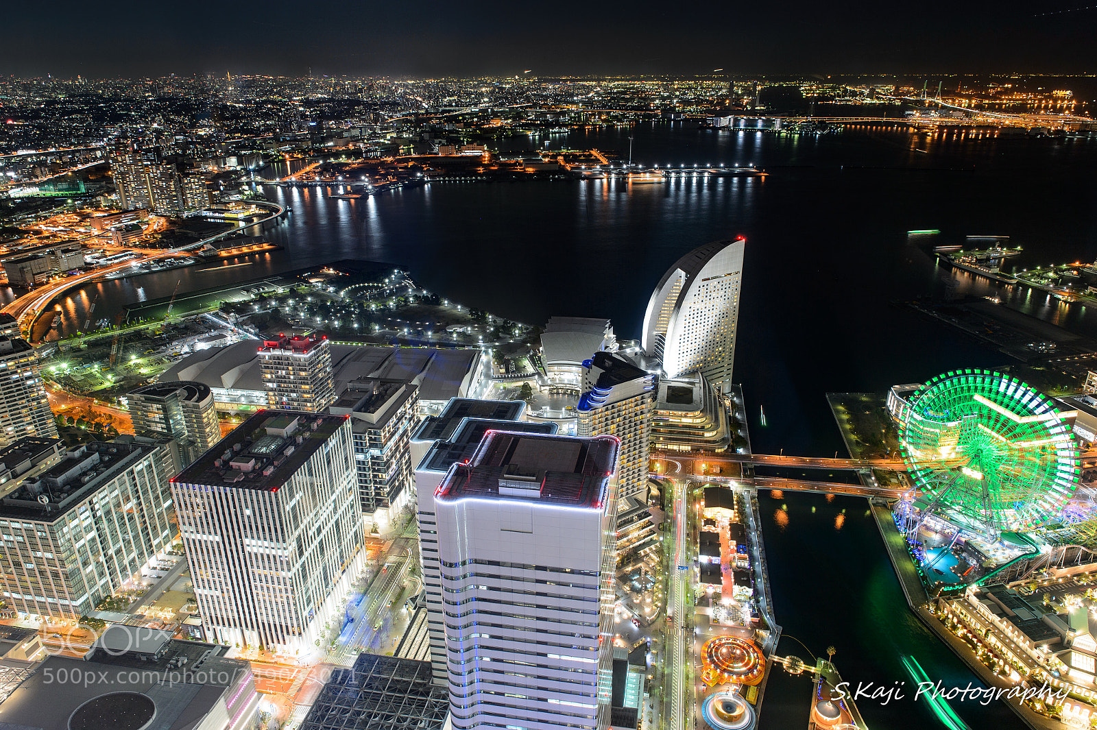 Nikon Df sample photo. Yokohama night view 2 photography