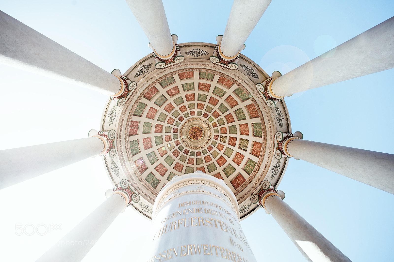 Canon EOS 5DS R sample photo. Monopteros photography