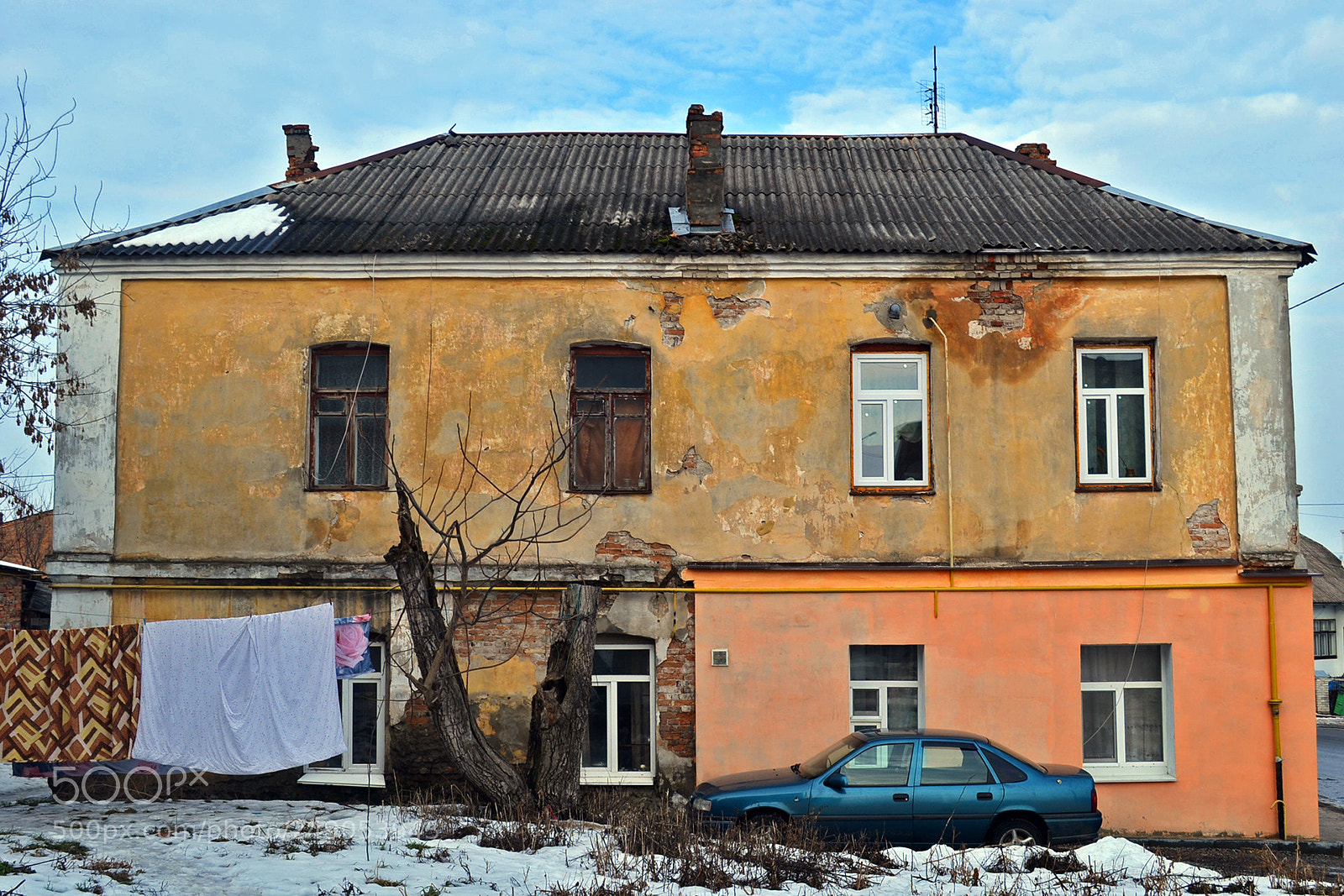 Nikon D3100 sample photo. Old building in ostroh photography