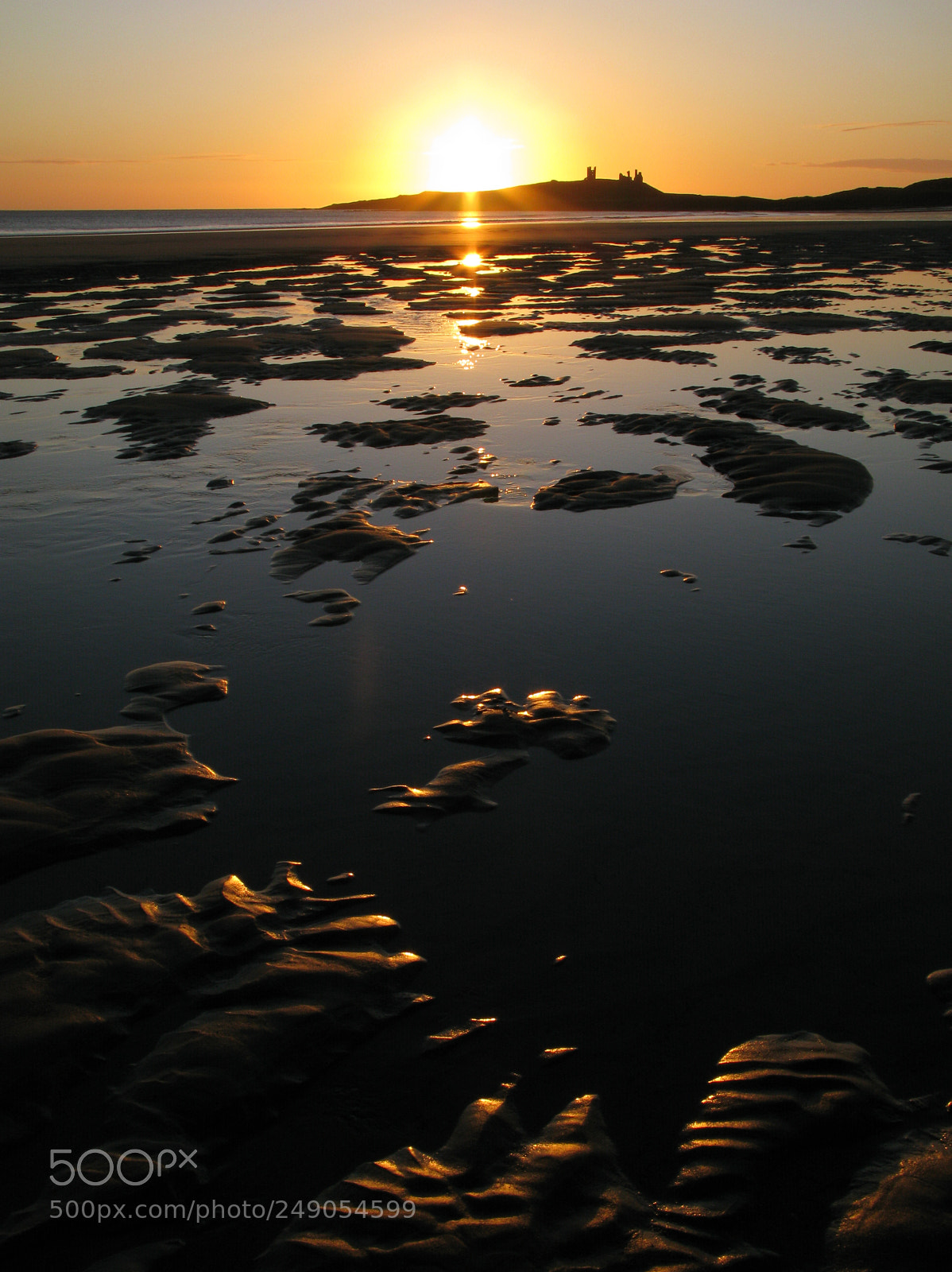 Canon POWERSHOT G9 sample photo. Beach reflections at sunrise photography