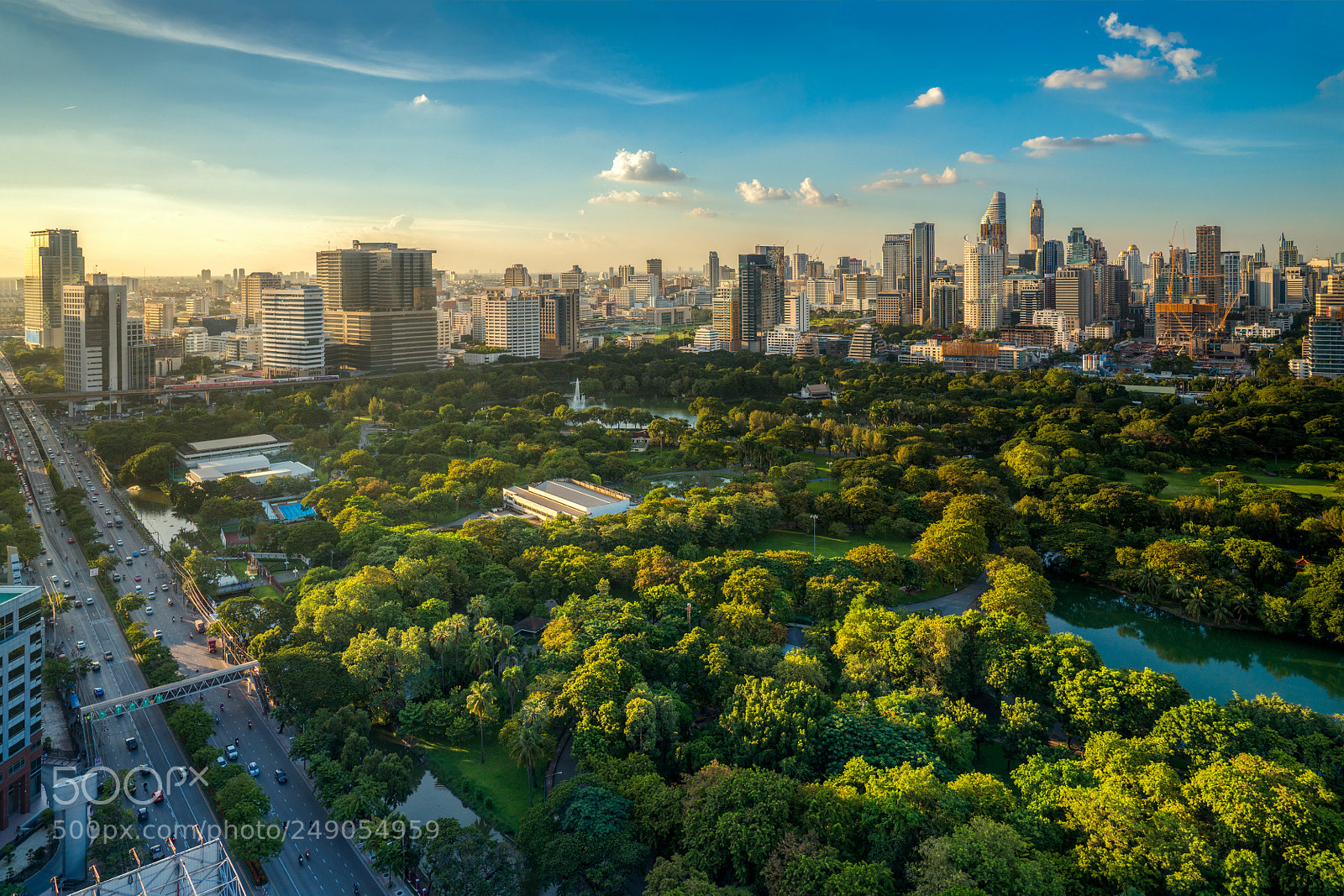 Sony a7R II sample photo. Lumpini park photography