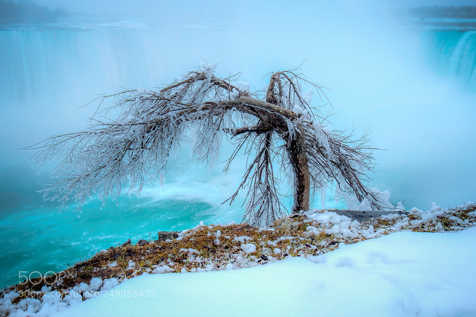 Canon EOS 600D (Rebel EOS T3i / EOS Kiss X5) sample photo. Frozen, niagara photography