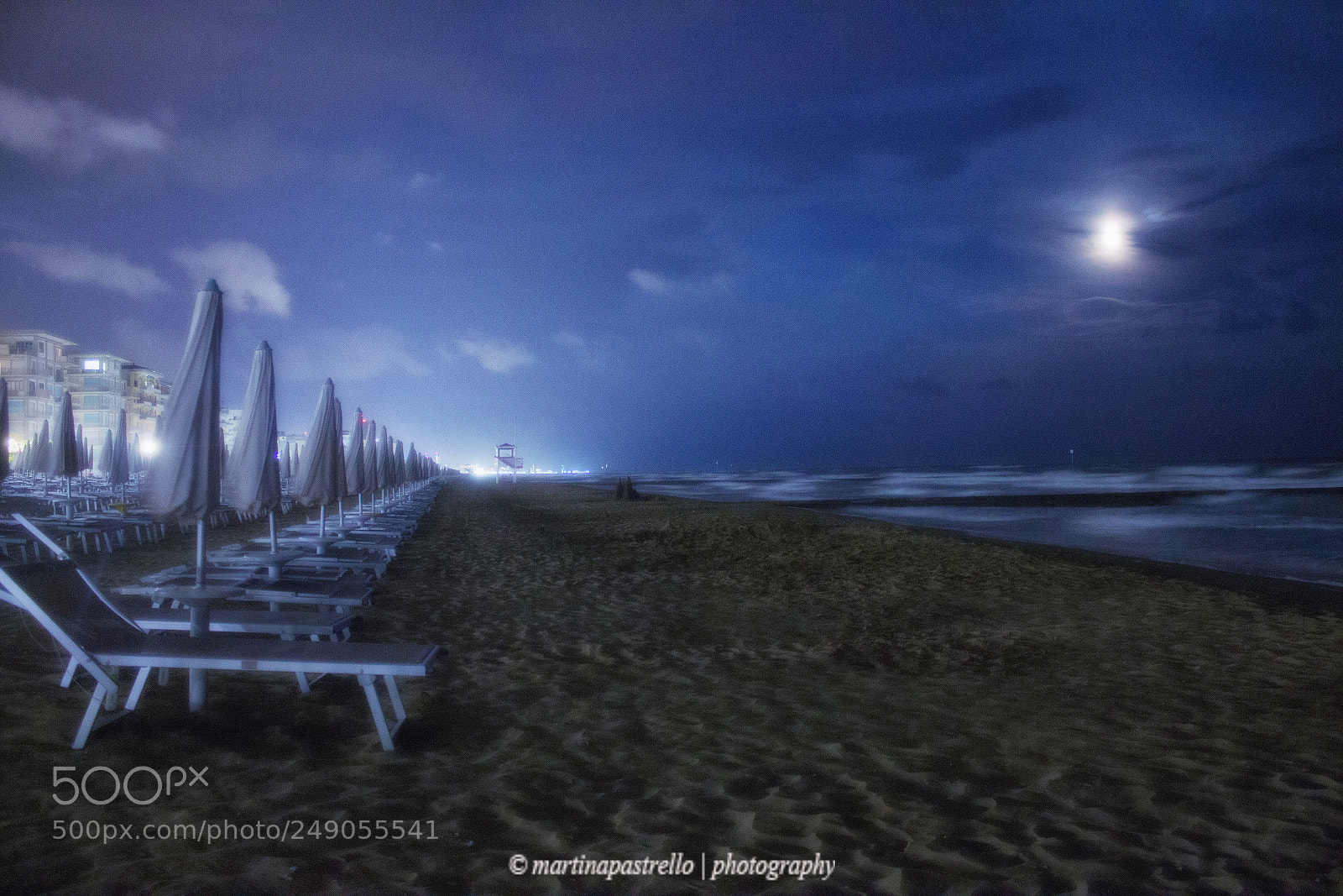 Canon EOS 1100D (EOS Rebel T3 / EOS Kiss X50) sample photo. Jesolo beach night photography