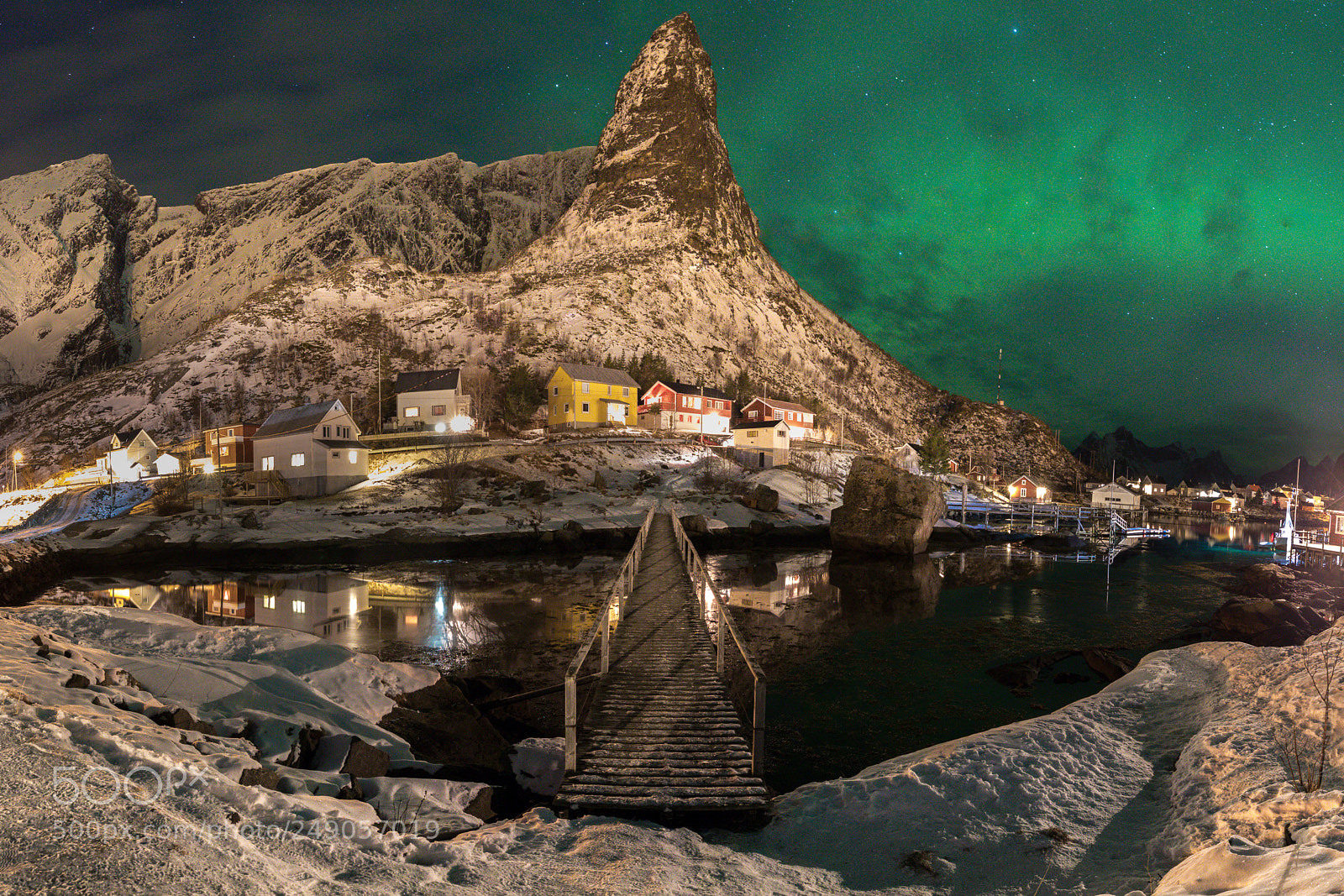 Canon EOS 5D Mark IV sample photo. Reine's bridge norway, lofoten photography