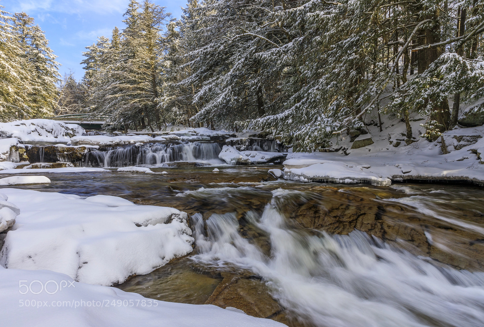 Canon EOS 5D Mark IV sample photo. Nh-jackson-jackson falls photography