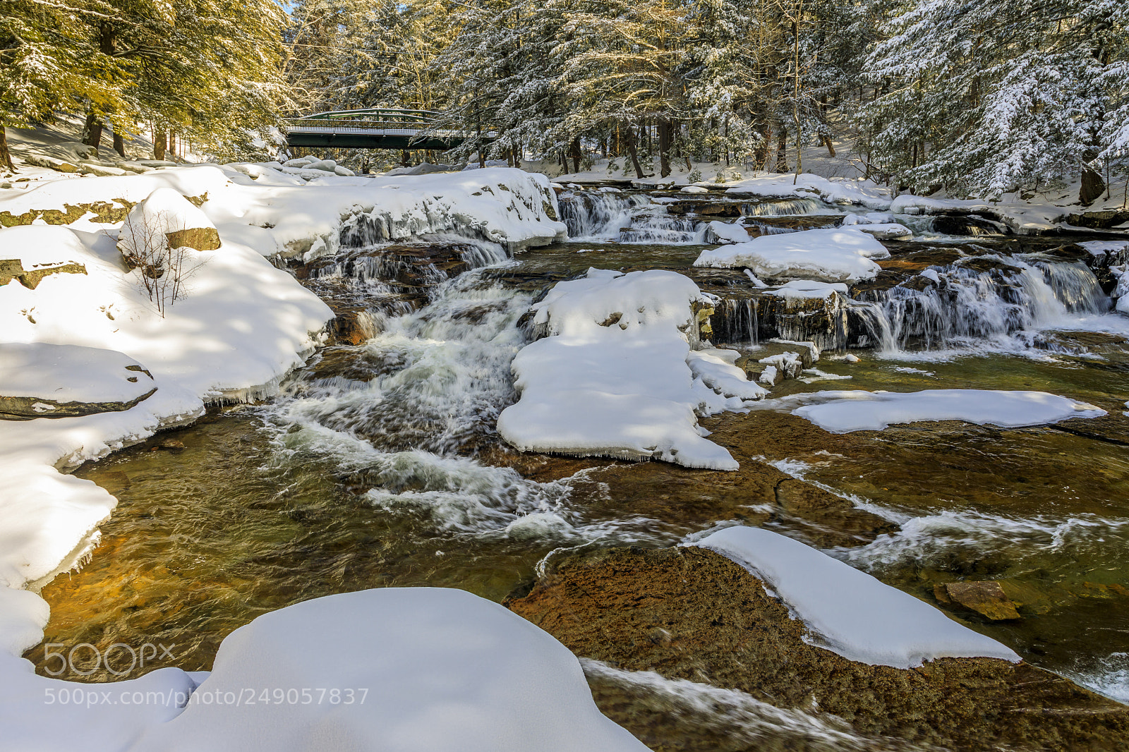 Canon EOS 5D Mark IV sample photo. Nh-jackson-jackson falls photography