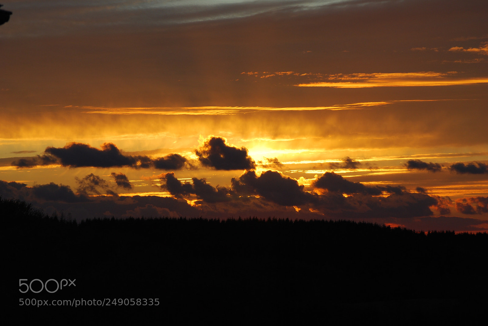 Nikon D40X sample photo. Dramatic sunset photography