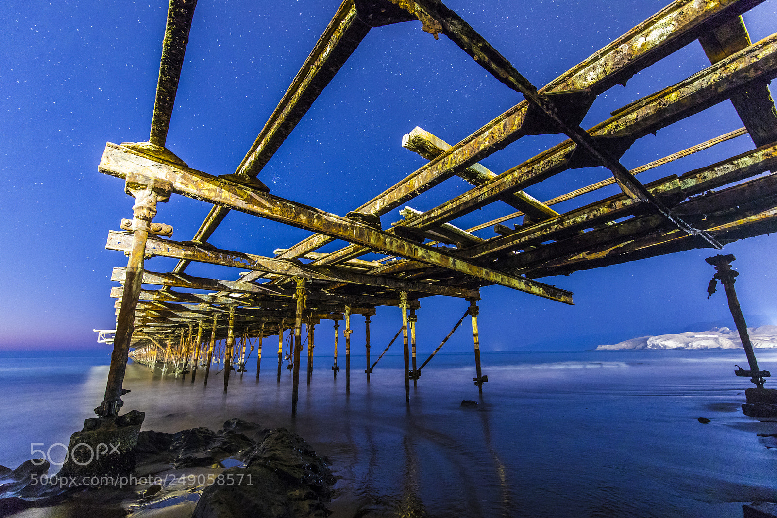 Canon EOS 5D Mark IV sample photo. Taltal nitrate old pier photography