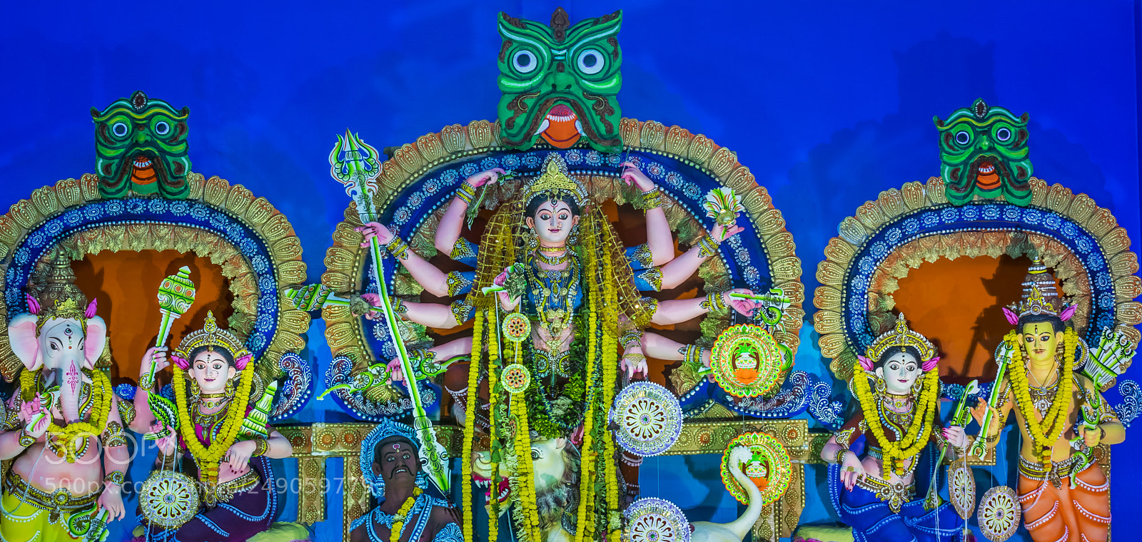Nikon D5300 sample photo. Goddes durga photography