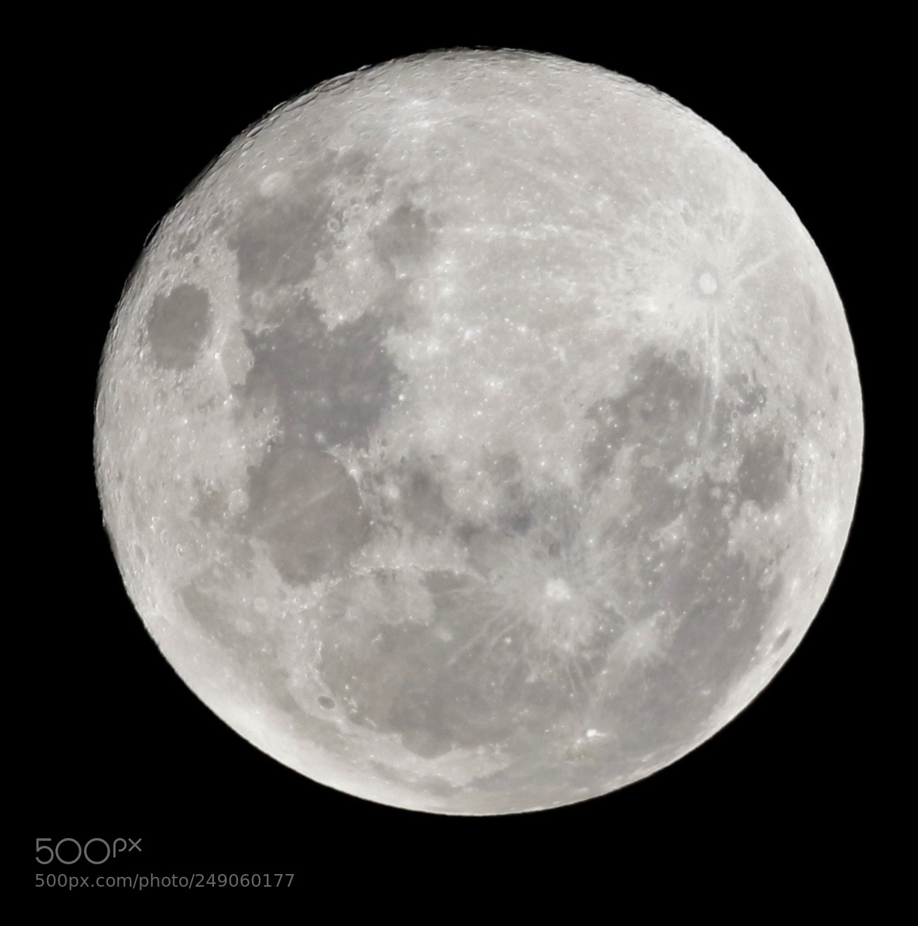 Canon EOS 7D Mark II sample photo. Full moon photography