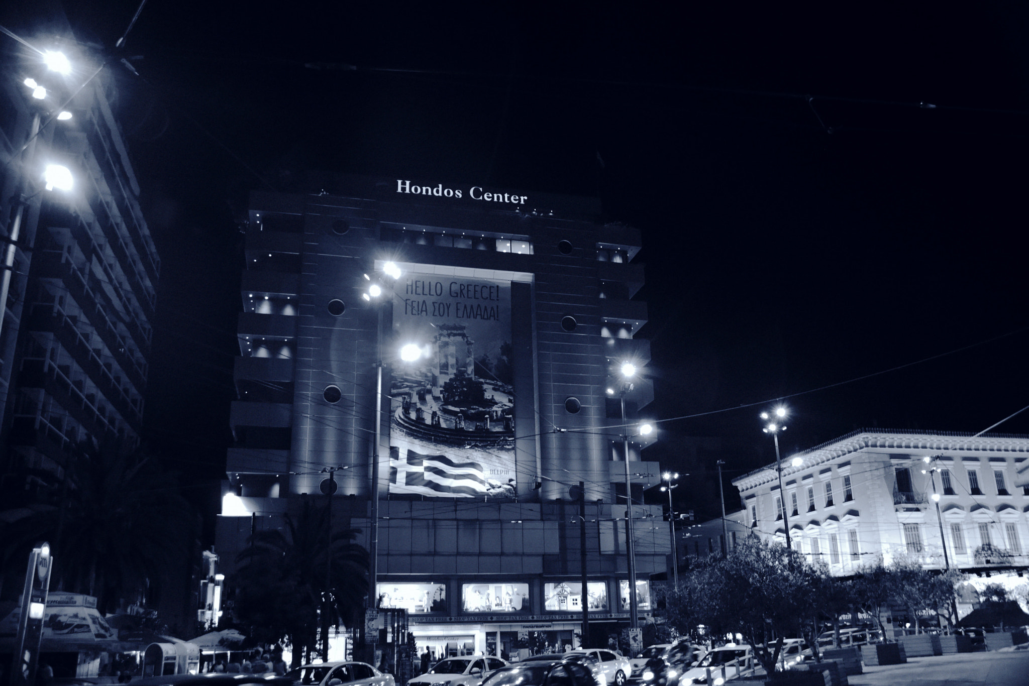 Nikon D800 sample photo. Hondos center, omonoia - greece photography