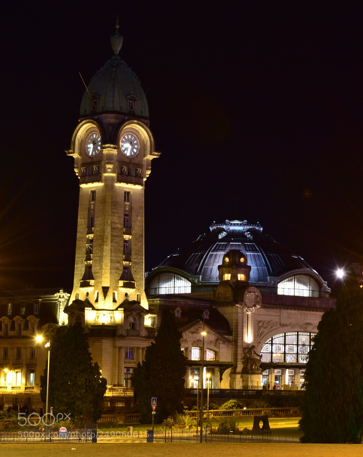 Nikon D5500 sample photo. Gare de limoges-b n photography