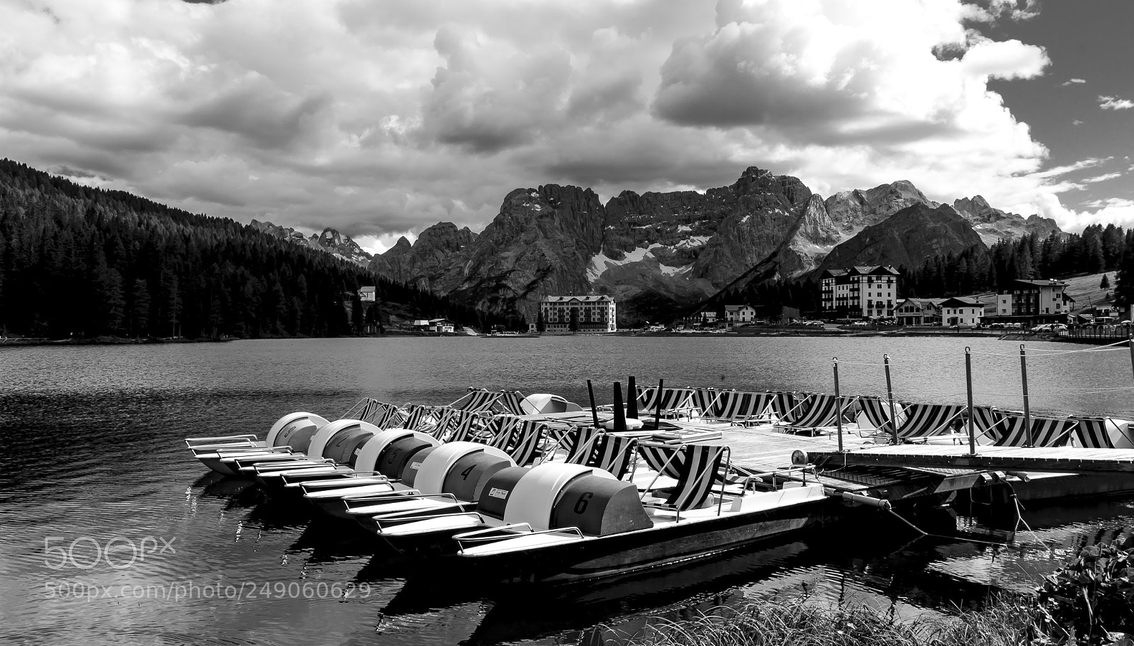 Pentax K-5 IIs sample photo. Black and white misurina..... photography