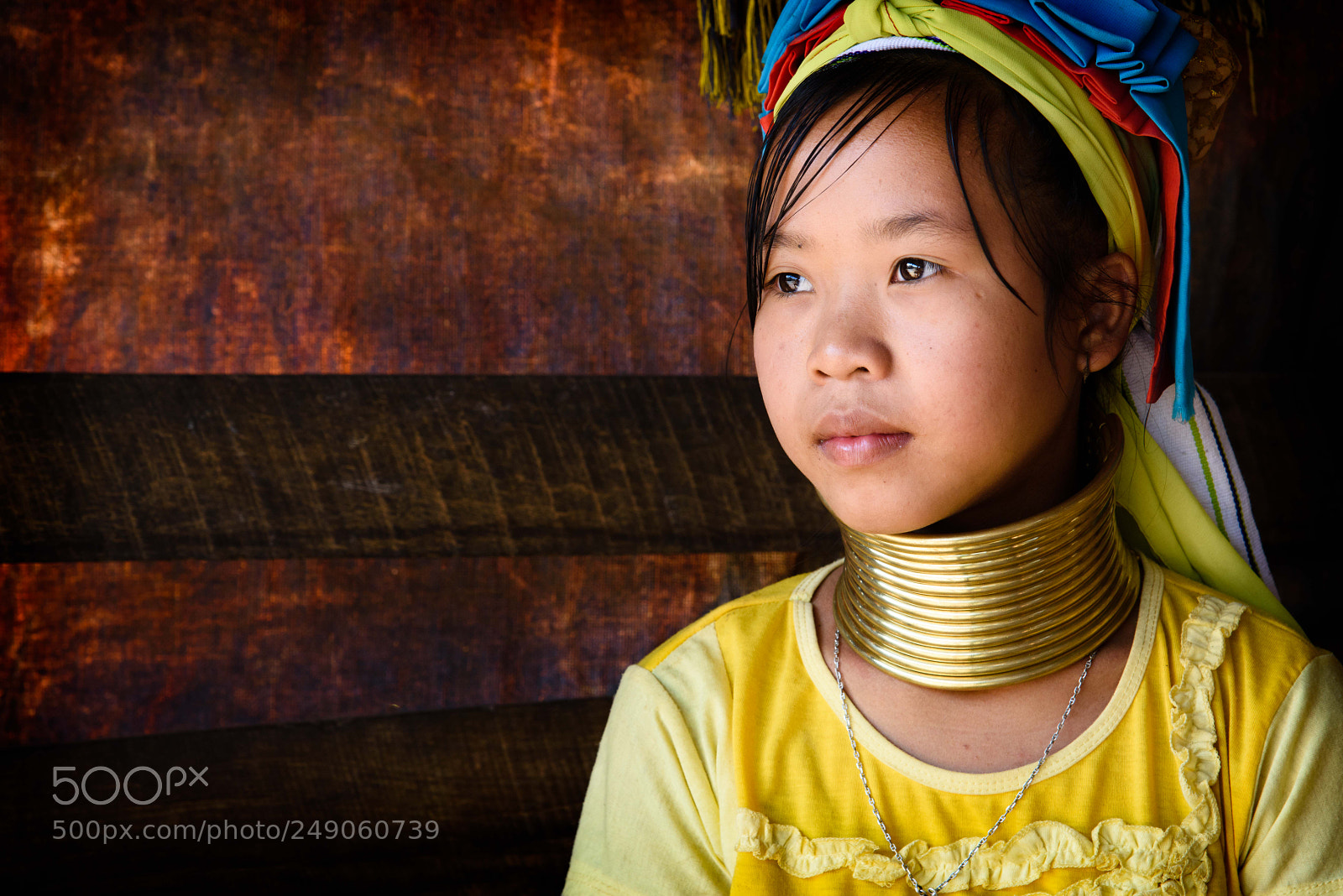 Nikon D810 sample photo. Kayan girl photography