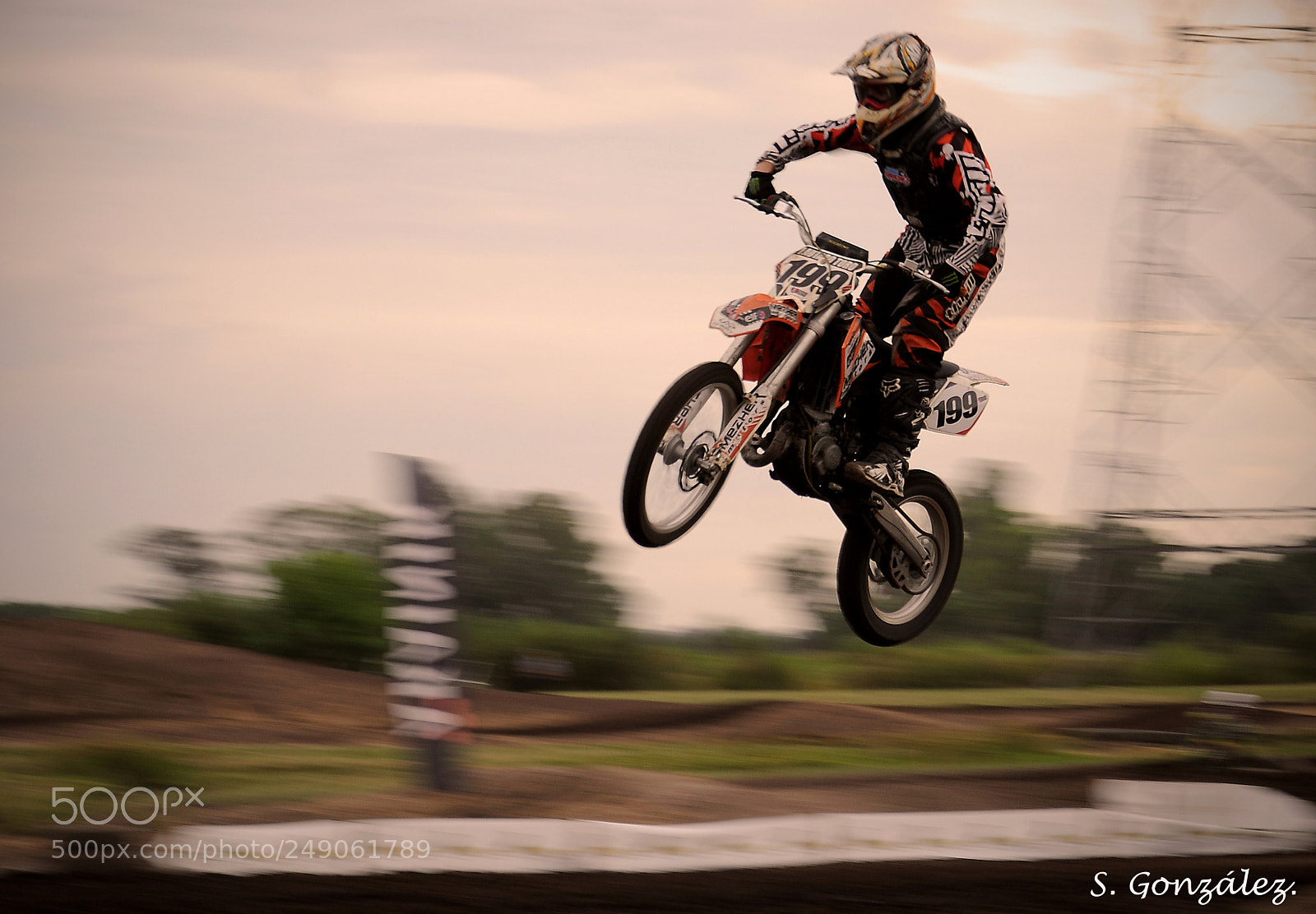 Nikon D90 sample photo. Motocross photography
