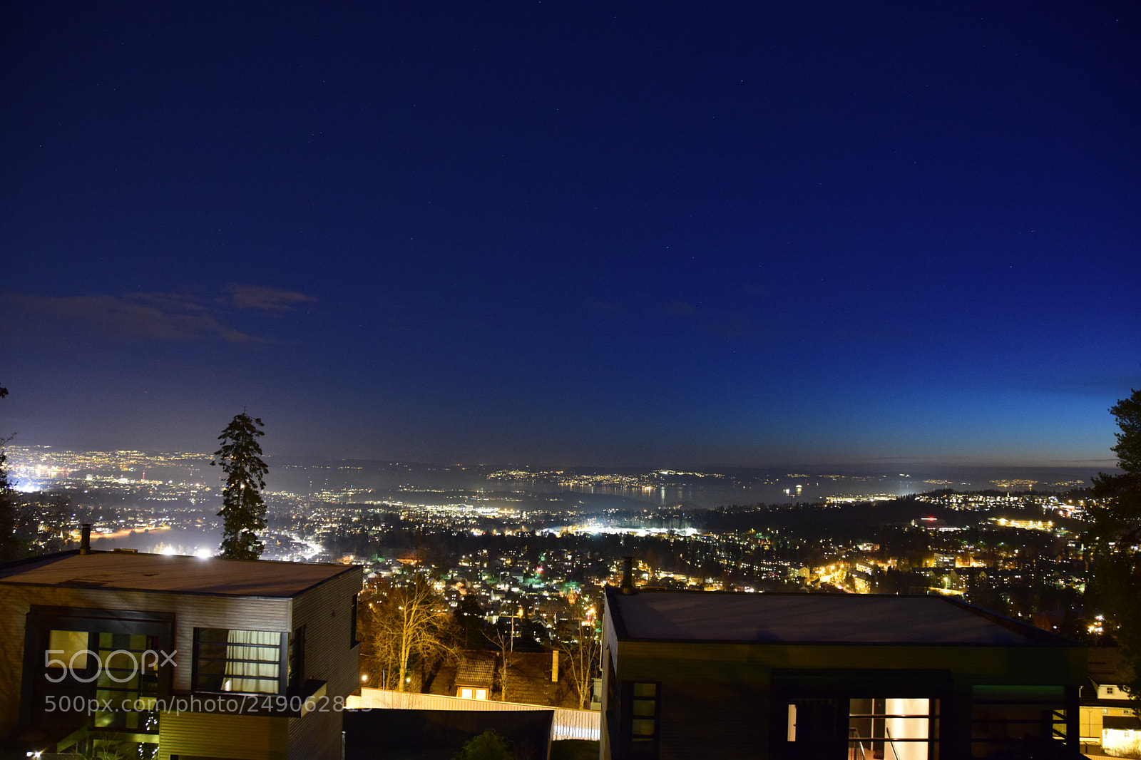 Nikon D5300 sample photo. Oslo by night photography