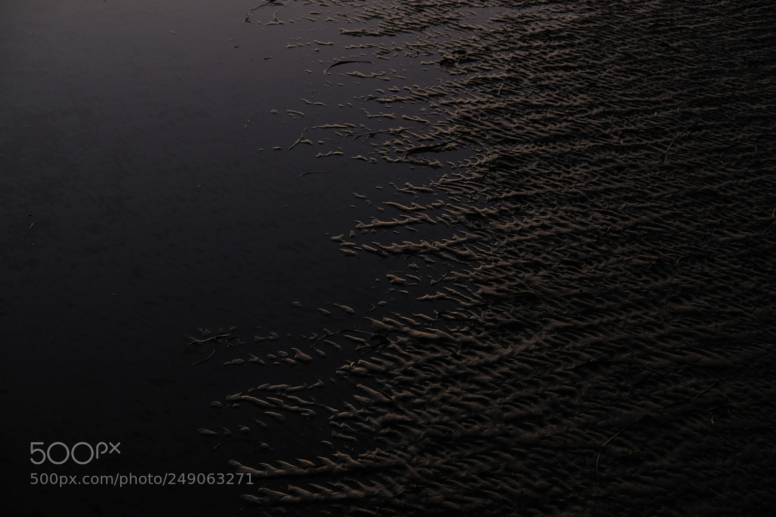 Fujifilm X-T20 sample photo. Inky sand photography