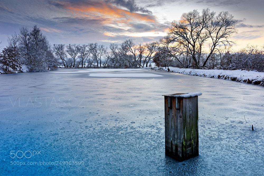 Sony a7R sample photo. Winter landscape under the photography
