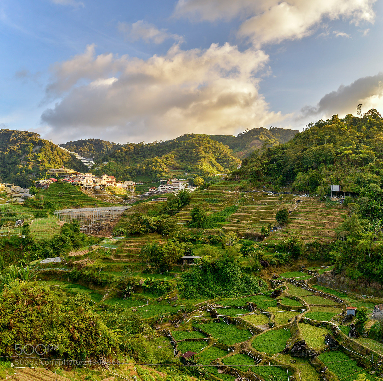 Nikon D610 sample photo. Village on the mountain photography
