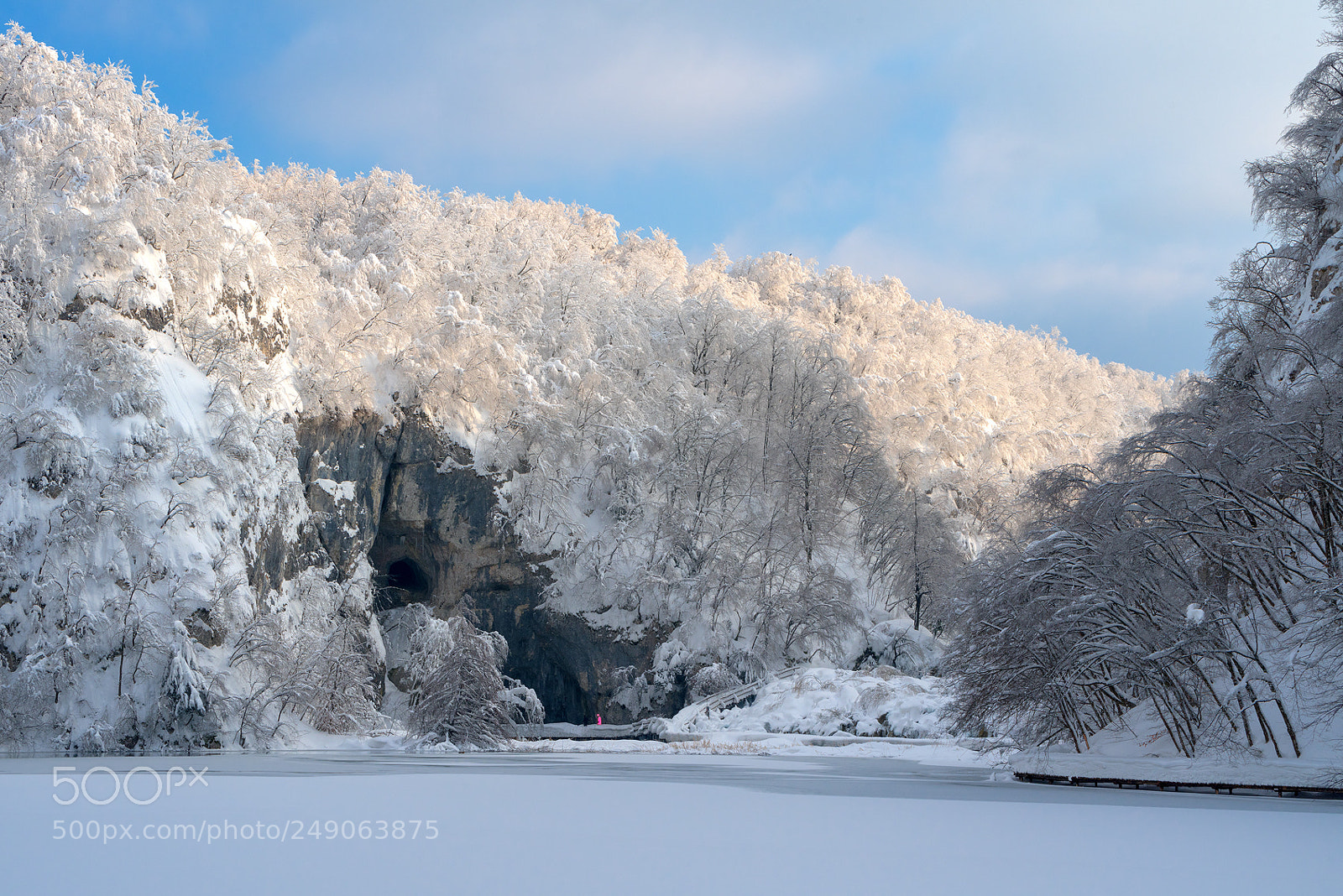 Nikon D810 sample photo. Plitvice winter - 28.02.2018 photography