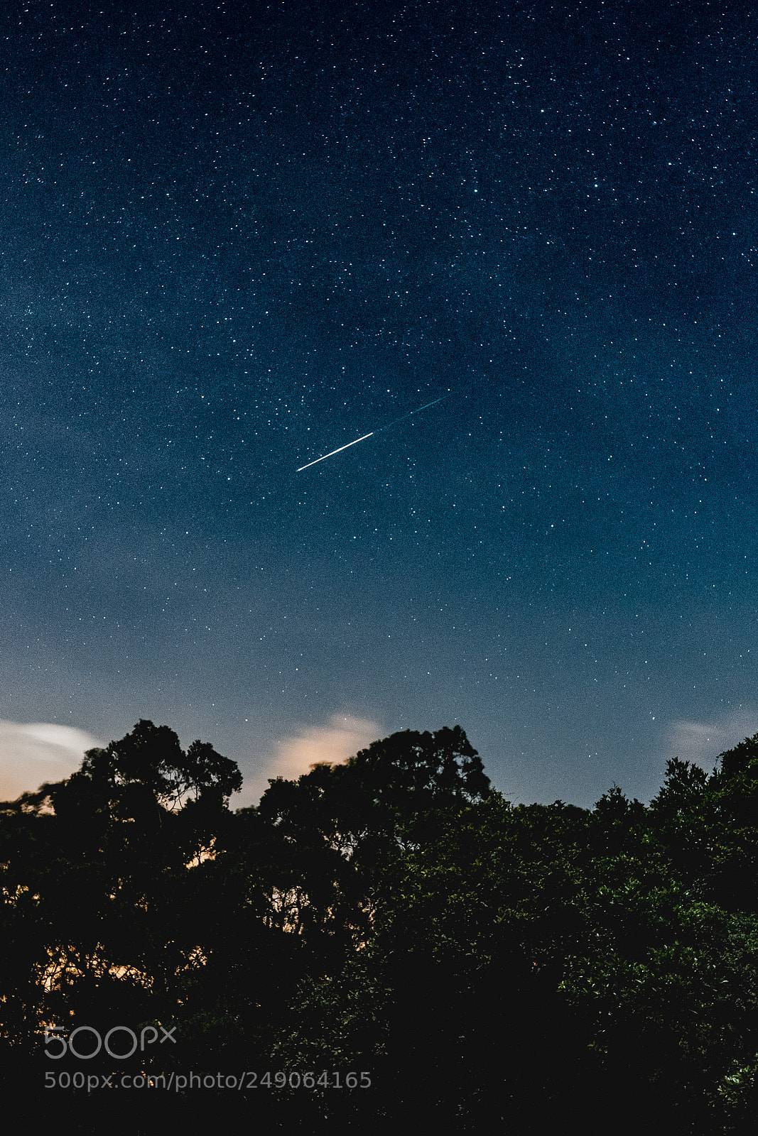 Sony a7 II sample photo. Meteor in the sky photography
