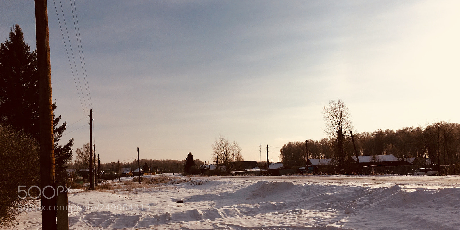 Apple iPhone SE sample photo. Russian winter 20!8 photography