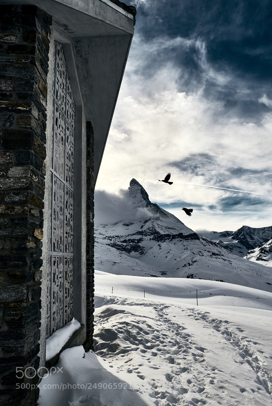 Fujifilm X-T2 sample photo. Matterhorn chapel photography