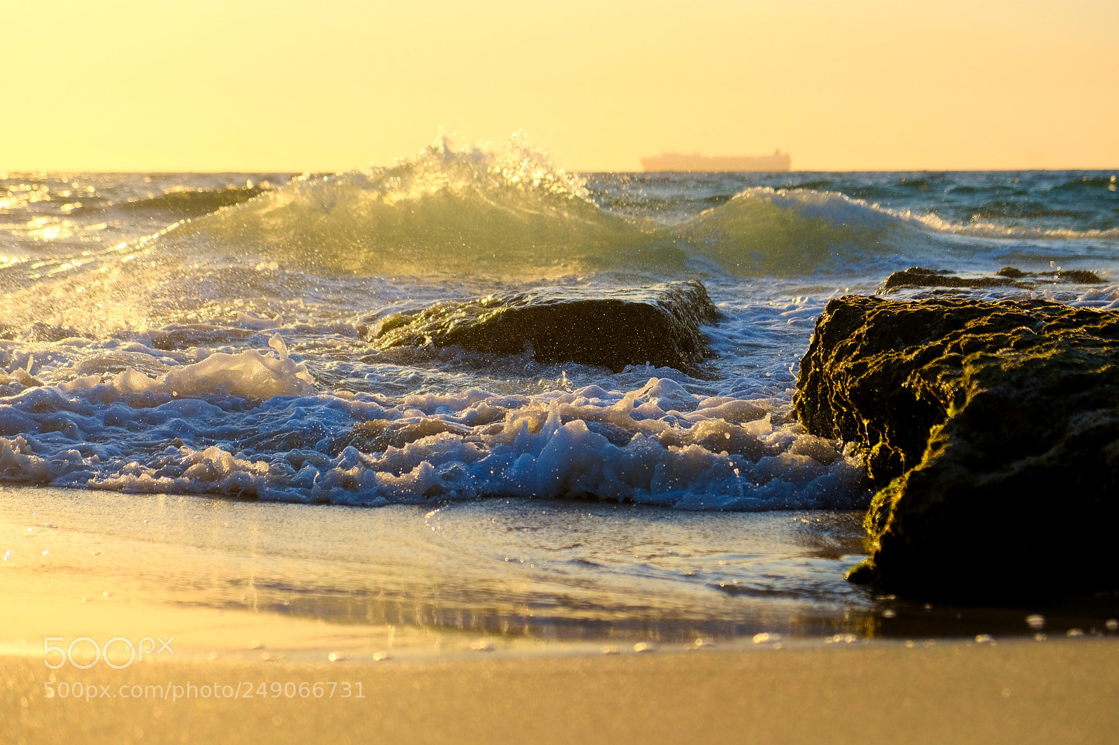 Fujifilm X-T20 sample photo. Golden shore photography
