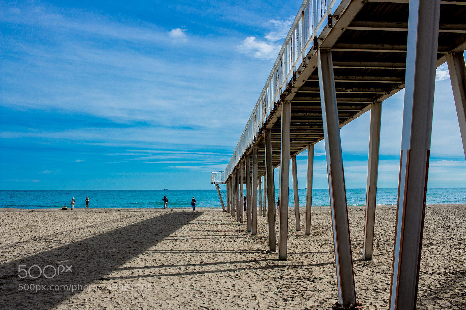 Canon EOS 700D (EOS Rebel T5i / EOS Kiss X7i) sample photo. Pier beach photography