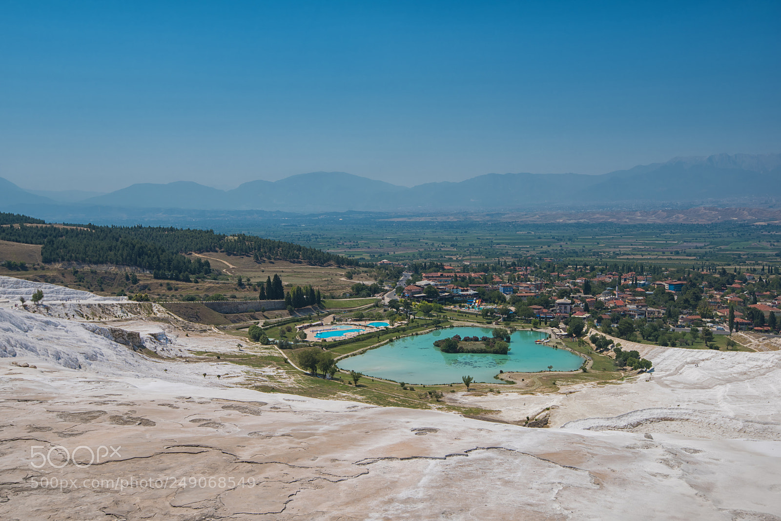 Nikon D810 sample photo. Famous turkish pammukale photography