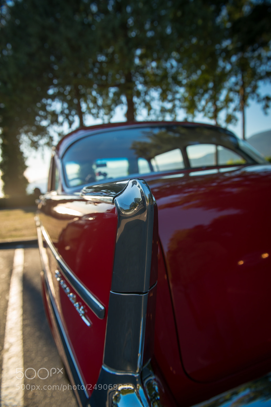 Nikon D800 sample photo. Red hot car tail photography