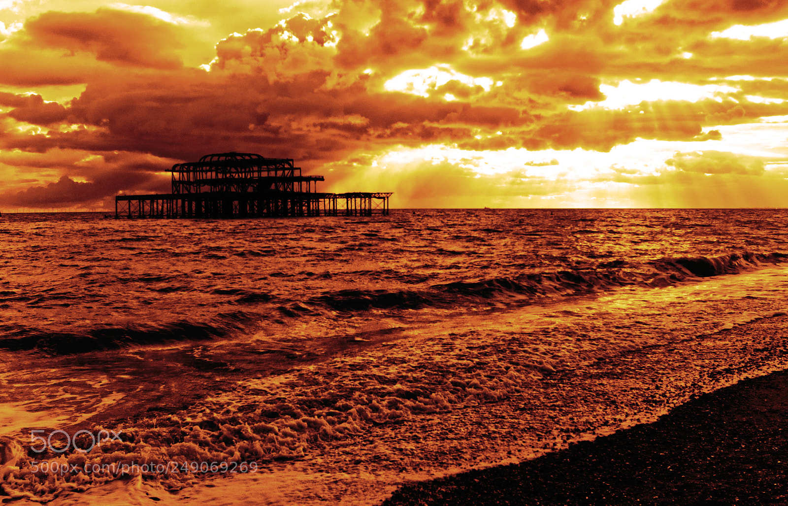 Nikon D7100 sample photo. Pier photography