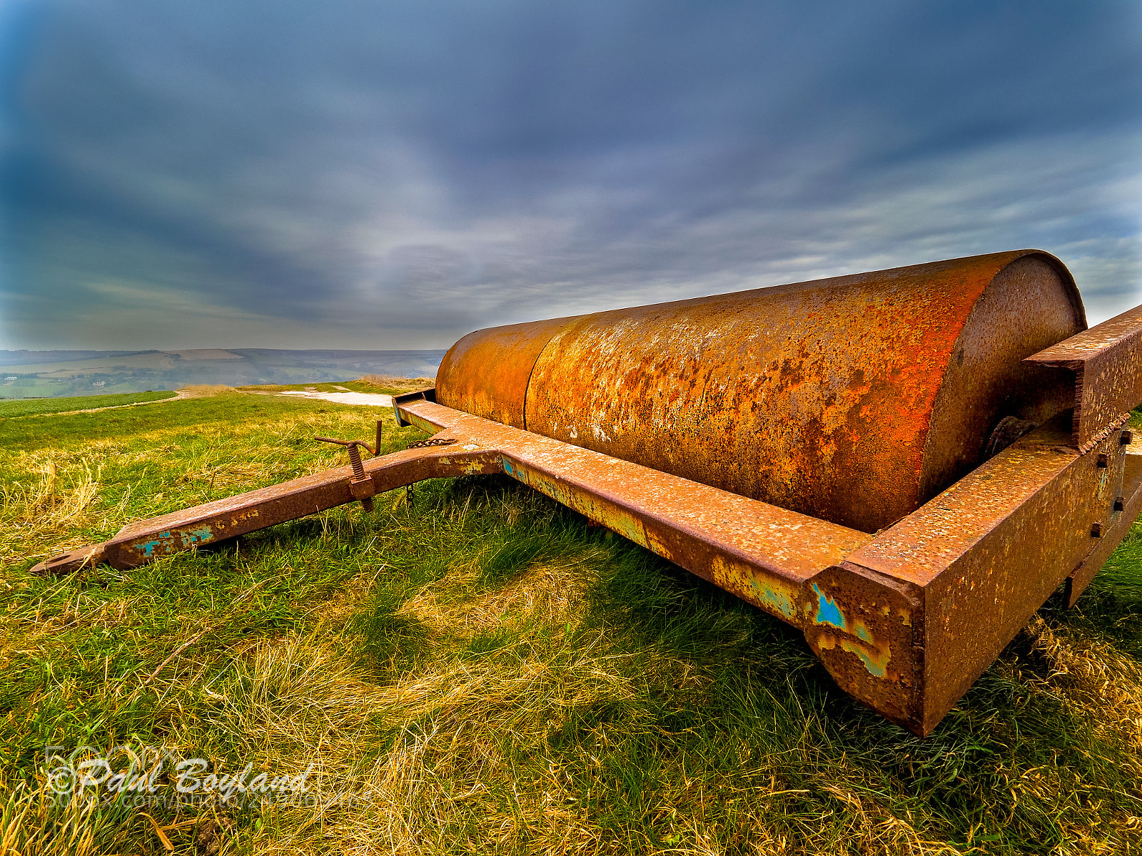 Olympus OM-D E-M1 Mark II sample photo. Roller on the southdowns photography