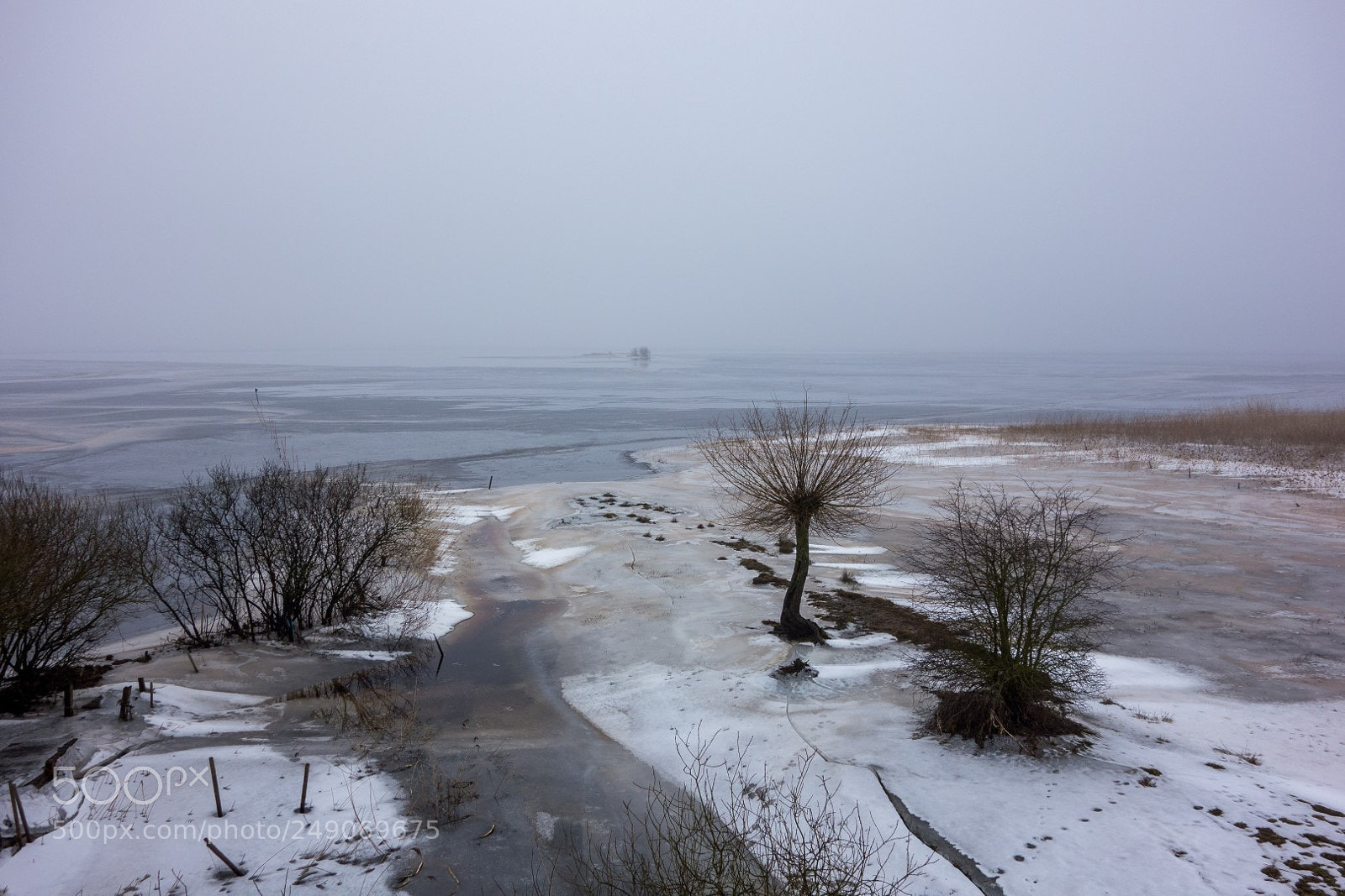 Sony Cyber-shot DSC-RX100 sample photo. Early spring lake photography