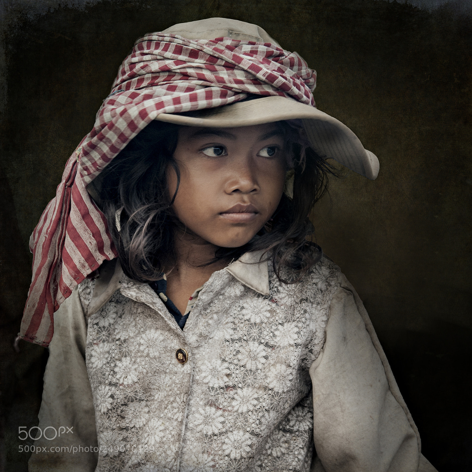 Nikon D200 sample photo. Dump girl / cambodia photography