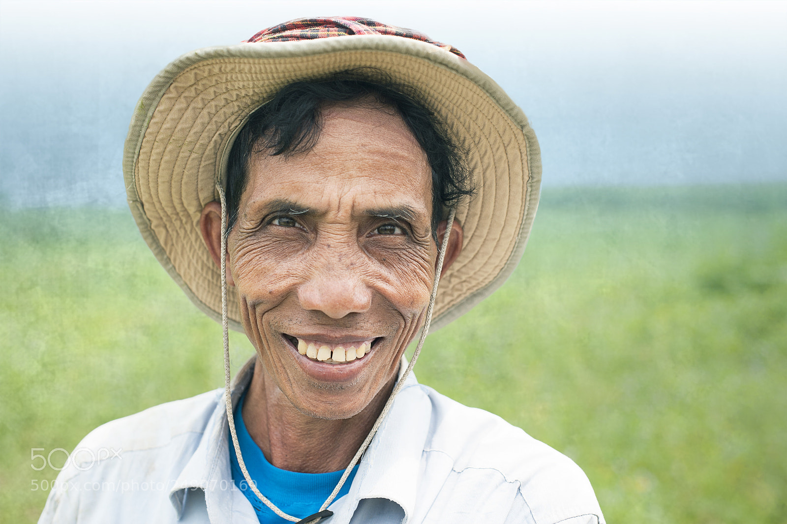 Nikon D700 sample photo. Rice farmer / cambodia photography
