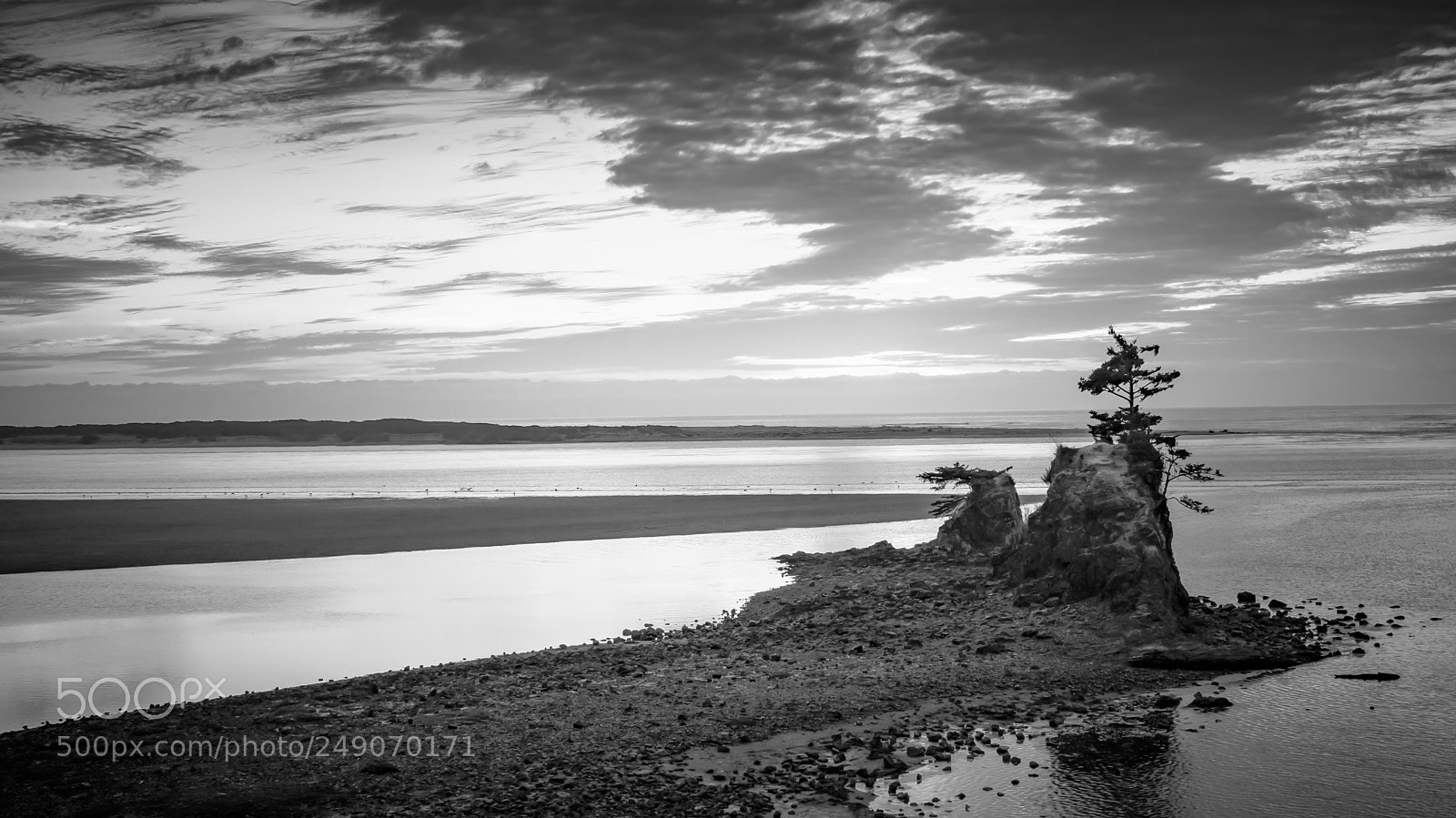 Nikon D7000 sample photo. Siletz bay sunset photography