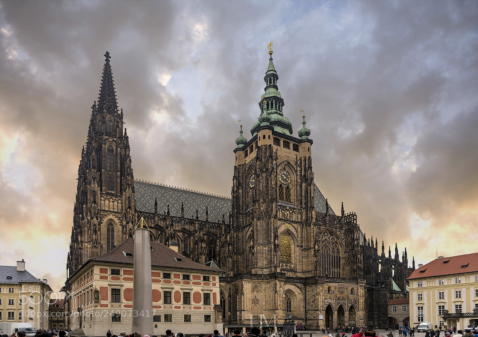 Nikon D810 sample photo. Saints vitus cathedral photography