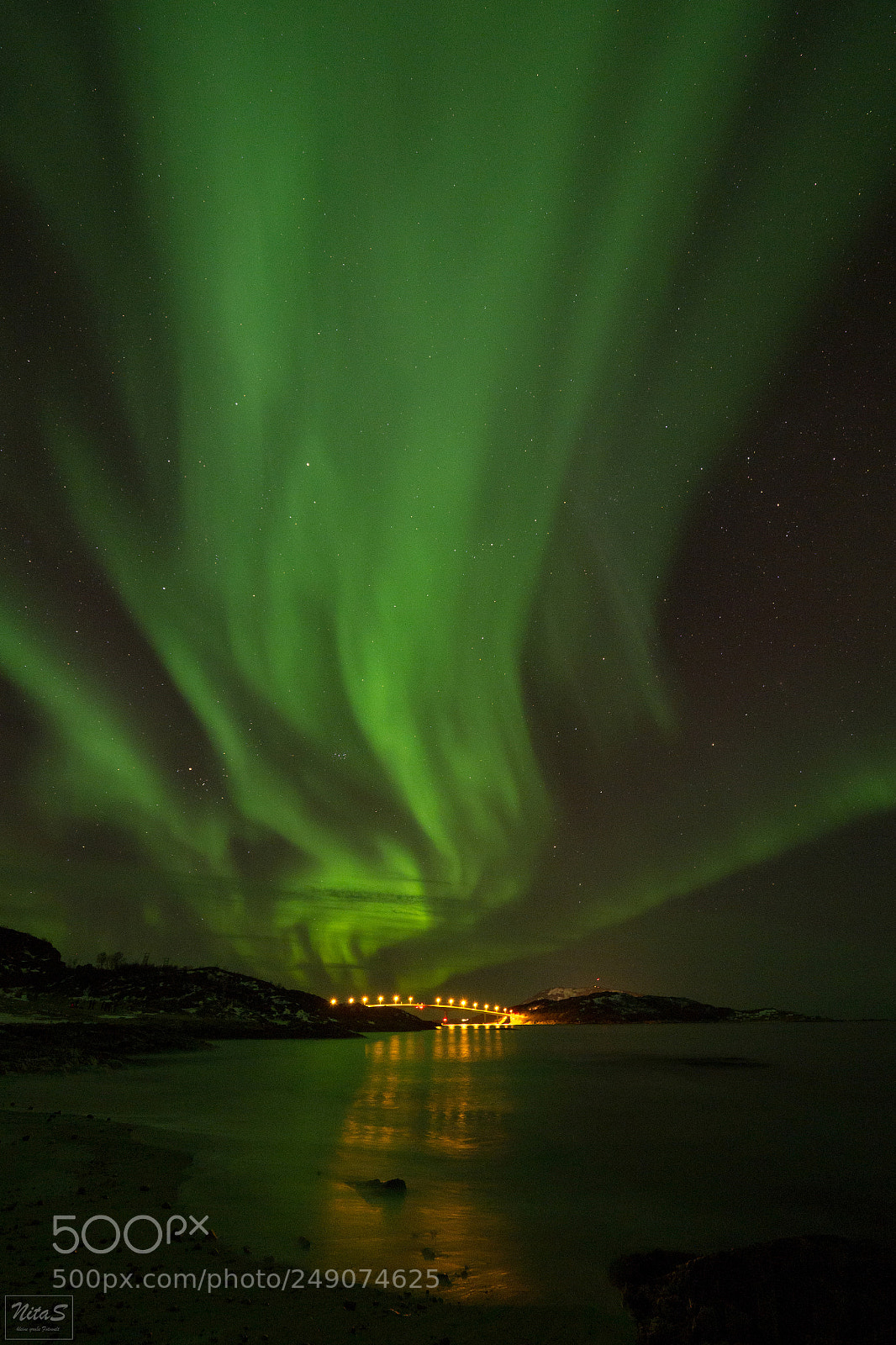 Olympus OM-D E-M1 Mark II sample photo. Our last northern light photography